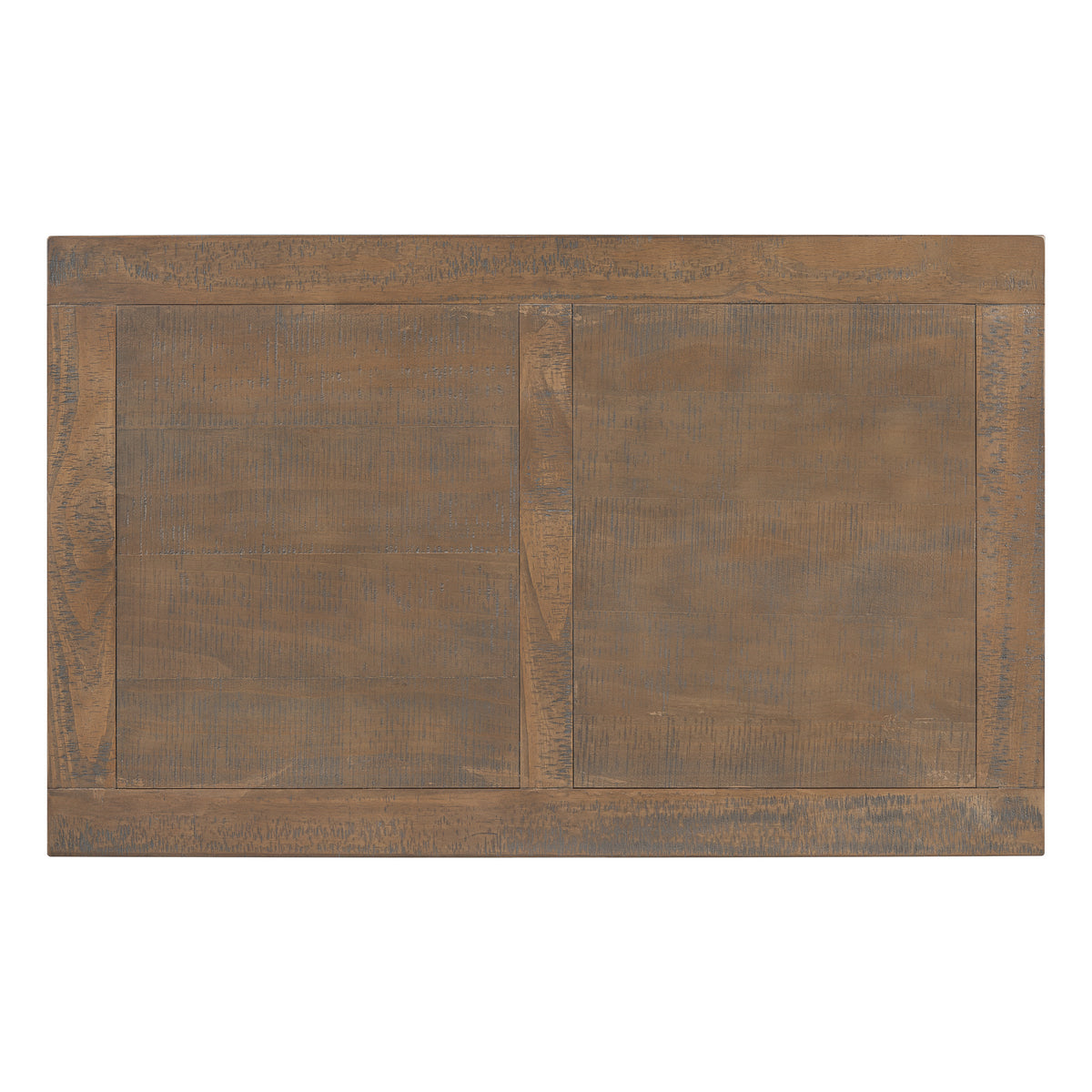 variant-group:rf-n711p407149d|Roomfitters Vintage Brown Pine Wood Coffee Table, Sculpted Vase Column Leg Cocktail Table, Living Room Statement Stand