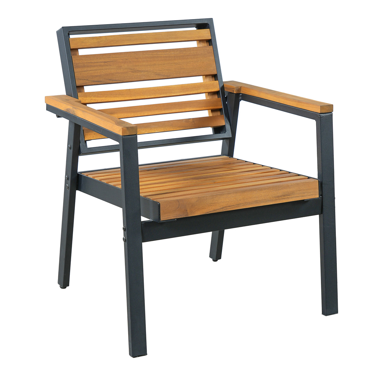 variant-group:rf-n704g201259e|Roomfitters Modern 7-Piece Patio Dining Set with Powder-Coated Iron Frame and Detachable Gray Cushions