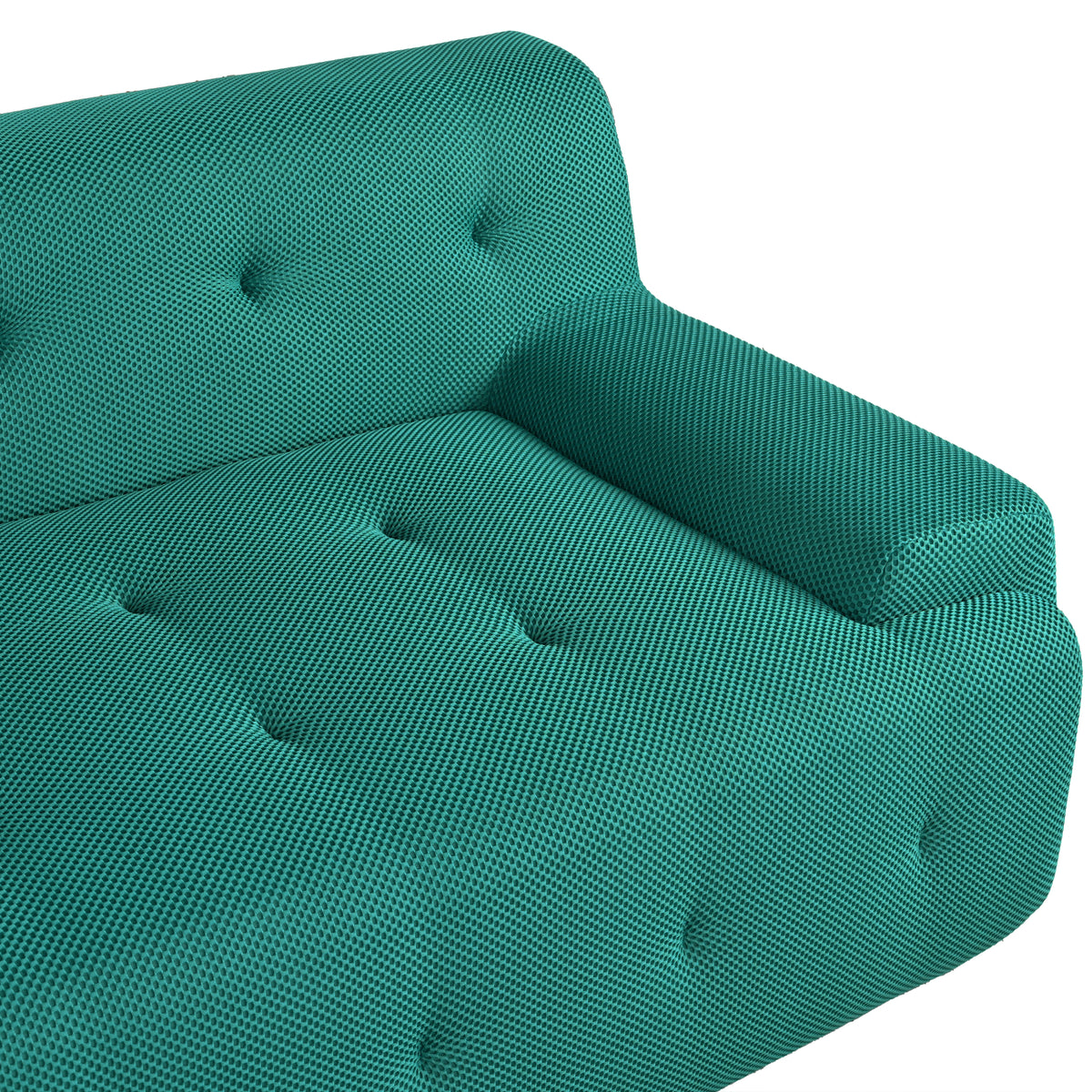 variant-group:rf-n711p206619c|Roomfitters 86.2" Modern Tufted Upholstered Sofa, 3-Seater Compression Couch for Living Room, Green