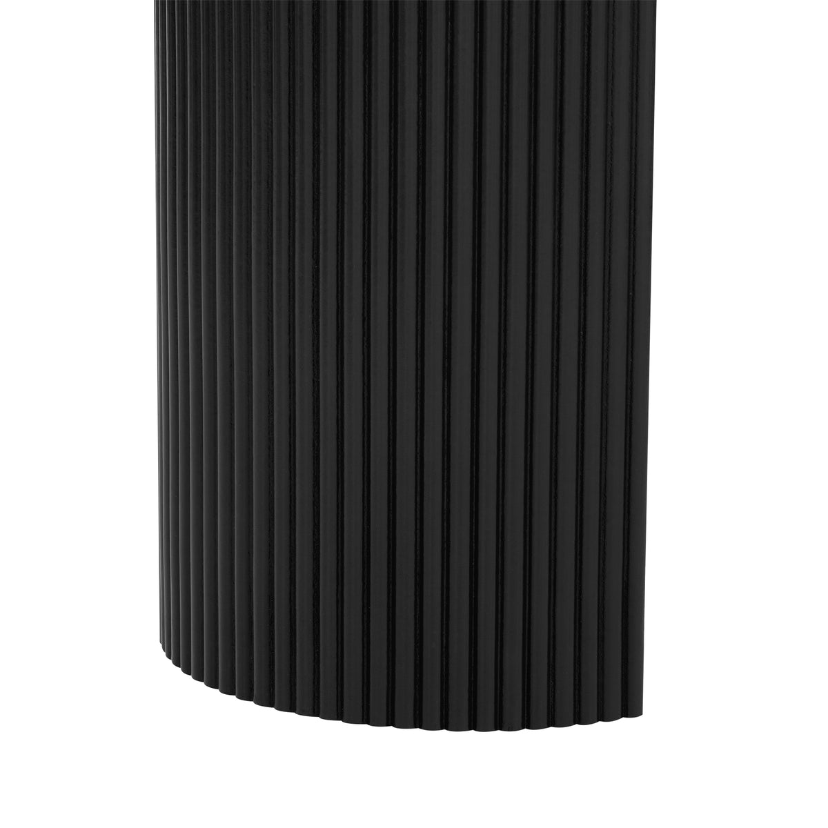 variant-group:rf-n711p205935b|Roomfitters Curved Console Table with Vertical Stripe Design, Entryway Table for Living Room, Black