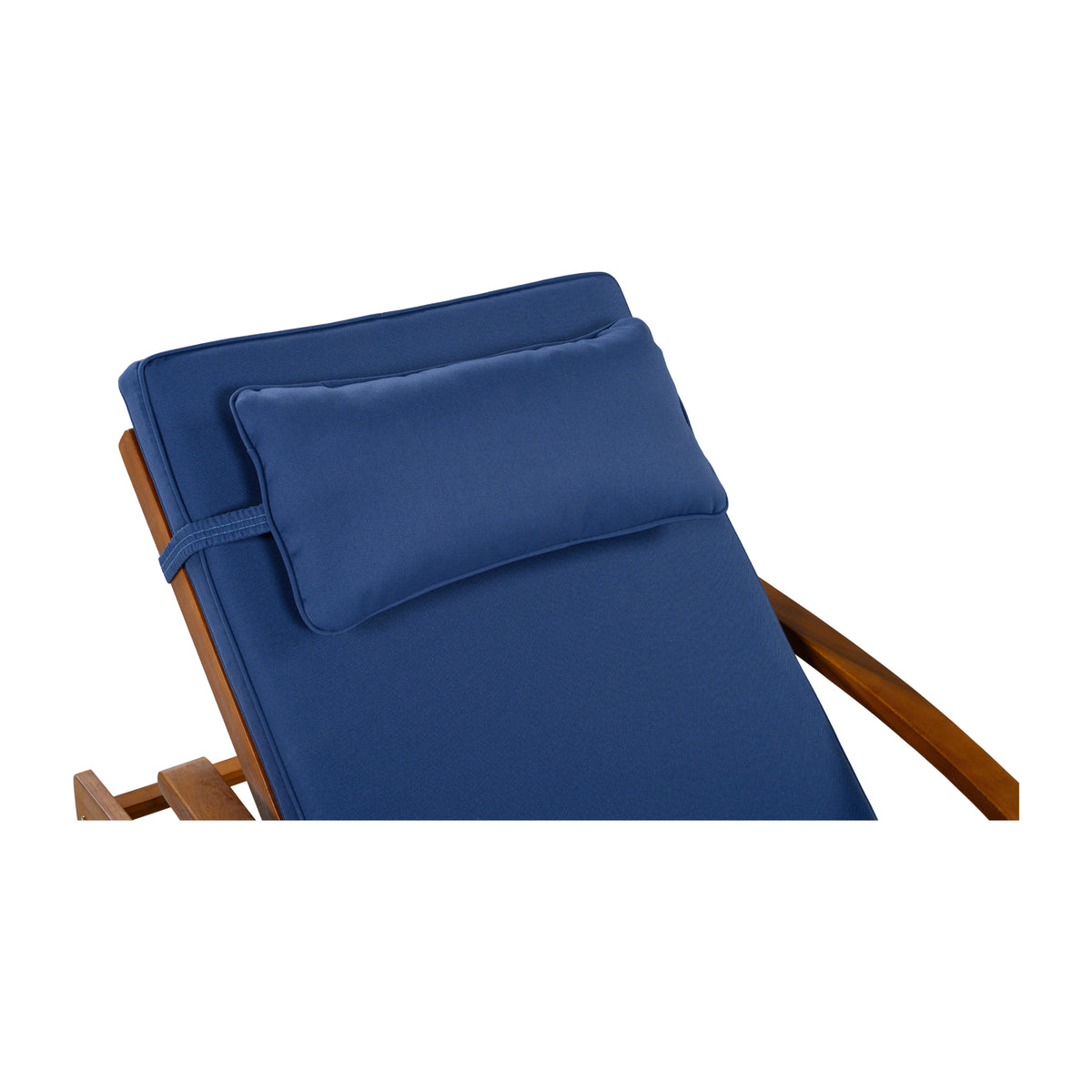 variant-group:rf-n711wy000482aac|Roomfitters 77.5-Inch Adjustable Acacia Wood Outdoor Lounge Chairs, Set of 2 Reclining Chaise Loungers, Navy Cushions