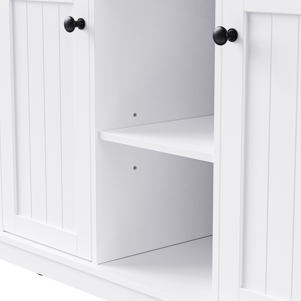 variant-group:rf-n707s003007w|Roomfitters 53" Kitchen Island with 2 Bar Stools, Drop Leaf, Power Outlet, Rolling Kitchen Cart Set with Storage, White