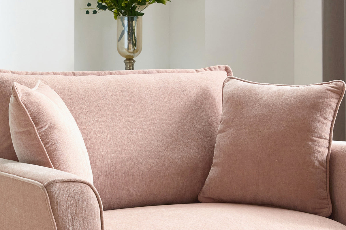 variant-group:rf-n701p379404p|Roomfitters 46.3 Inch Oversized Armchair, Chenille Comfy Accent Chair and a Half Sofa, Rubberwood Legs Pillow, Pink