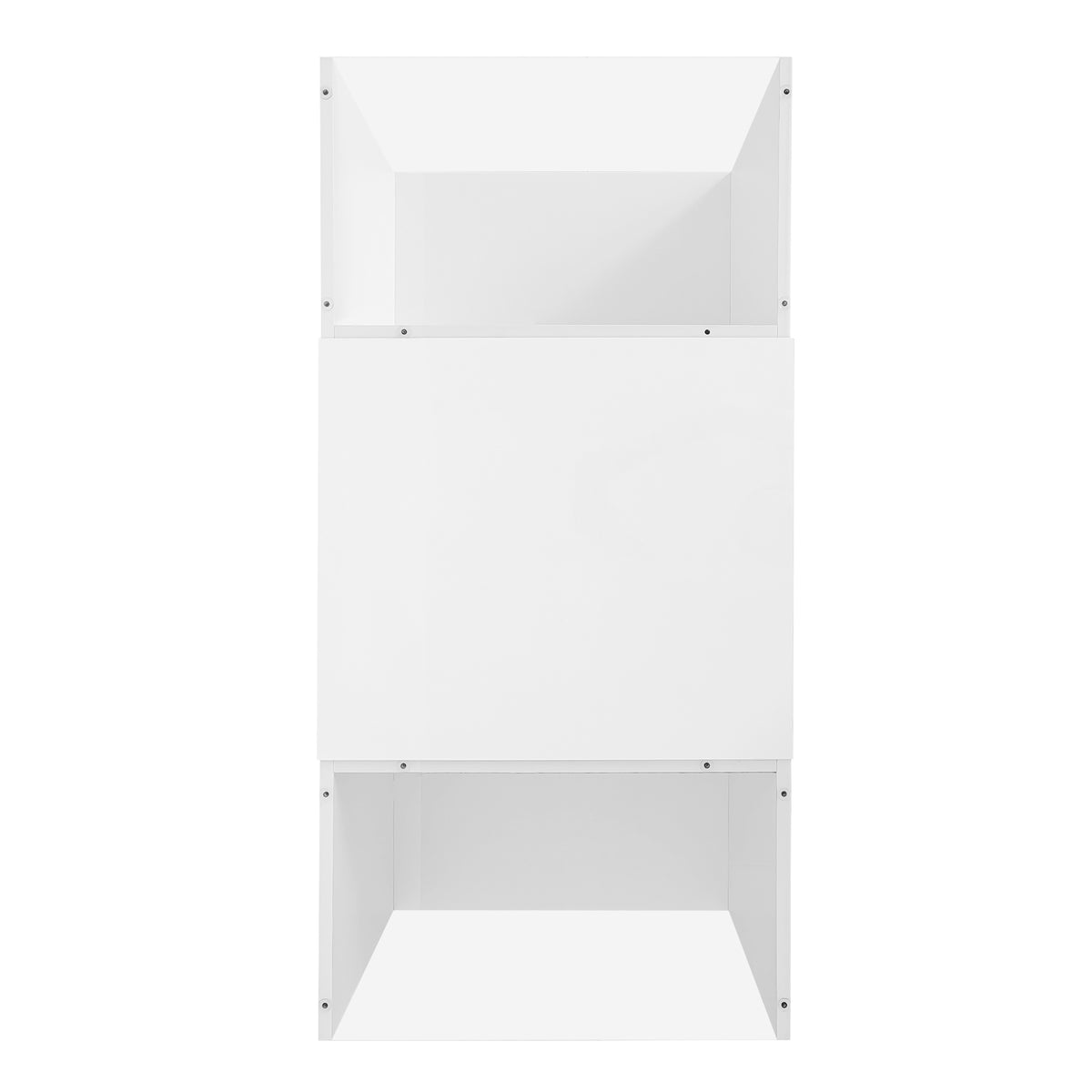 variant-group:rf-n724p290056k|Roomfitters Modern Center Coffee Table with High Gloss Finish, Glass Top and Hidden Storage Compartments, White
