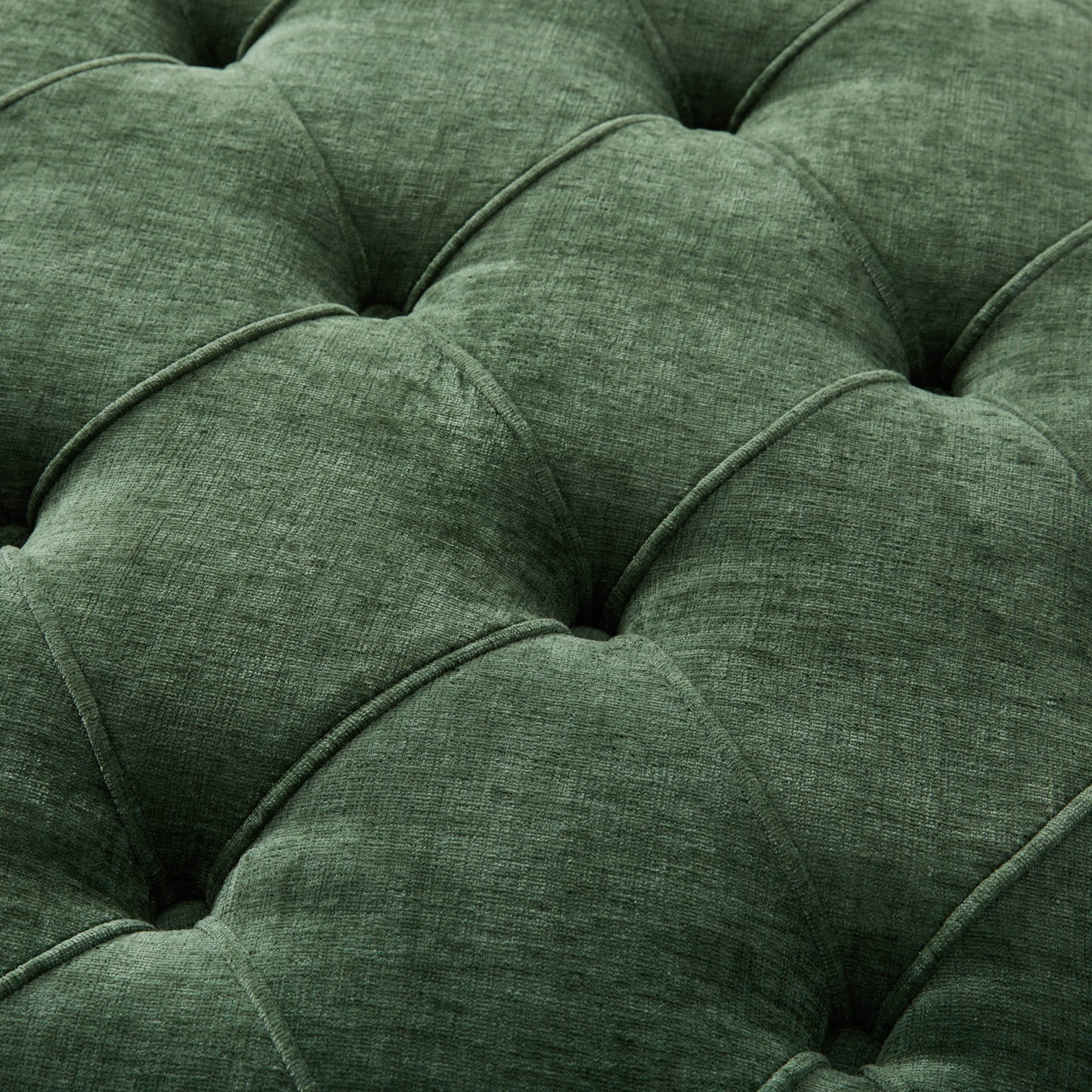 variant-group:rf-n723p405298g|Roomfitters 32 Inch Oversized Round Button-Tufted Ottoman, Upholstered Coffee Table Footrest with Wood Legs, Green