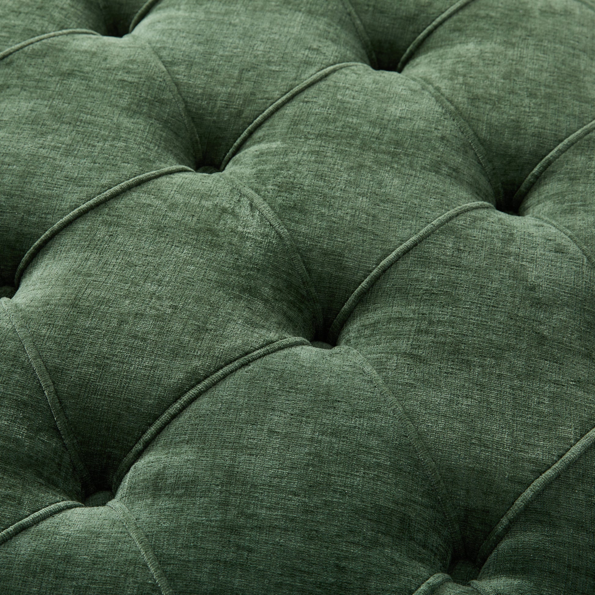 variant-group:rf-n723p405298g|Roomfitters 32 Inch Oversized Round Button-Tufted Ottoman, Upholstered Coffee Table Footrest with Wood Legs, Green