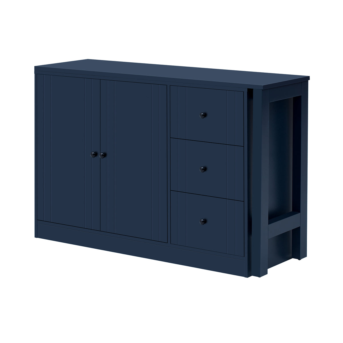 variant-group:rf-n711p334768v|Roomfitters Extendable Sideboard Buffet Cabinet with Storage, Multifunctional Console Table for Dining Room, Navy Blue
