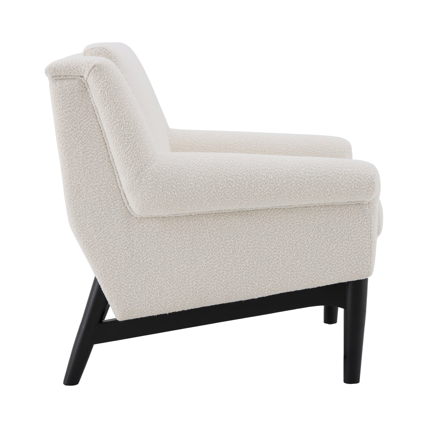 variant-group:rf-n723p426251a|Roomfitters Mid-Century Modern Textured Upholstered Accent Chair, Comfy Armchair with Sturdy Solid Wood Legs for Home, Beige