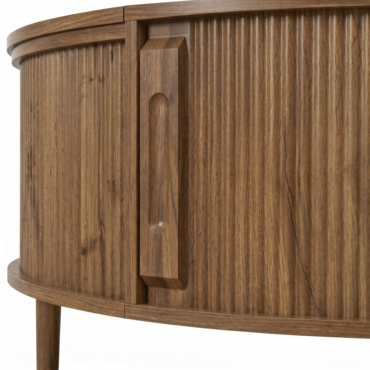 variant-group:rf-n724p416053m|Roomfitters Minimalist Round Lift-Top Coffee Table with Side Sliding Door, Antique Brown