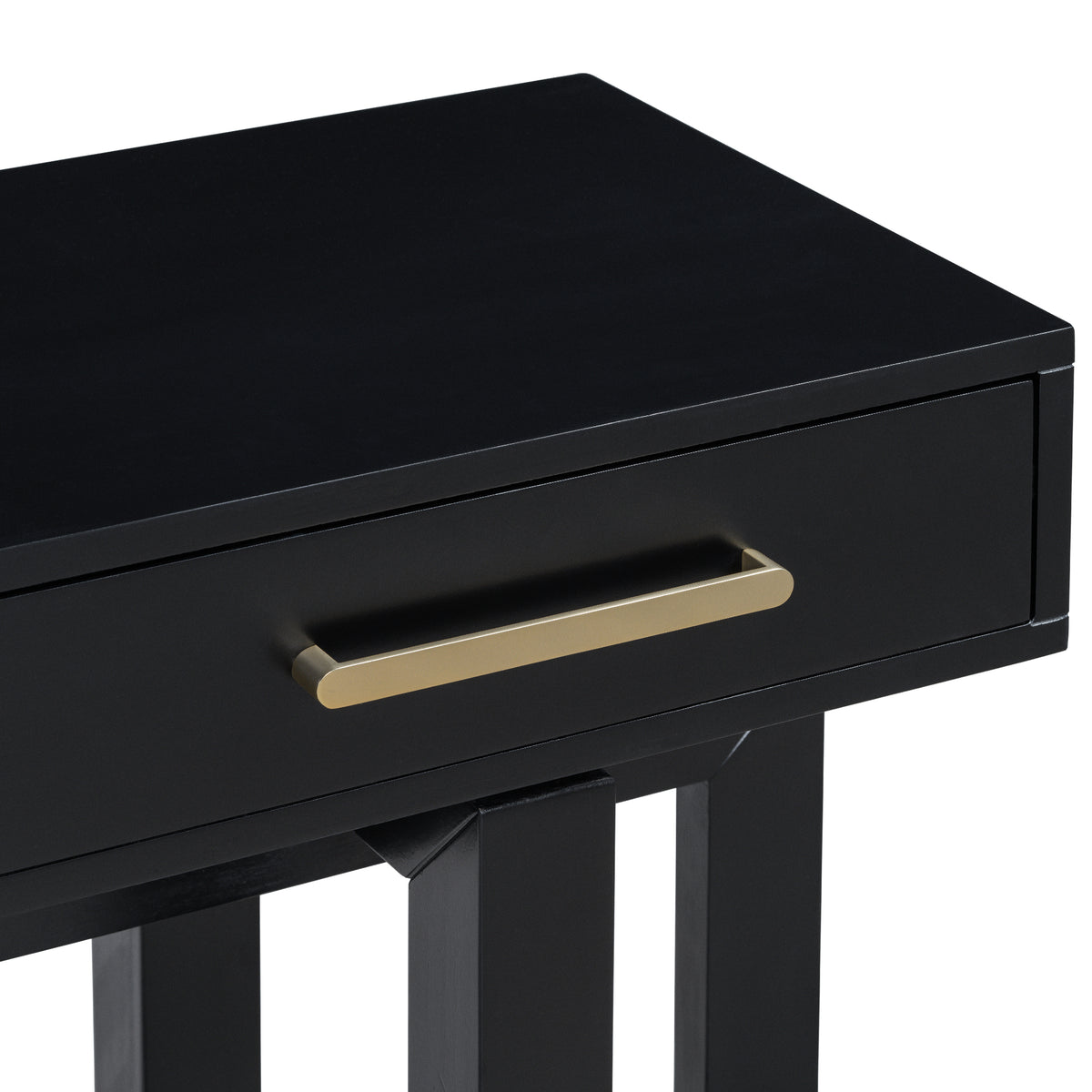 variant-group:rf-n711p175776b|Roomfitters Elegant Console Table with Three Drawers, Extra Long Entryway Table for Hallways, Living Rooms, or Foyers, Offering Ample Storage and Timeless Style, Black