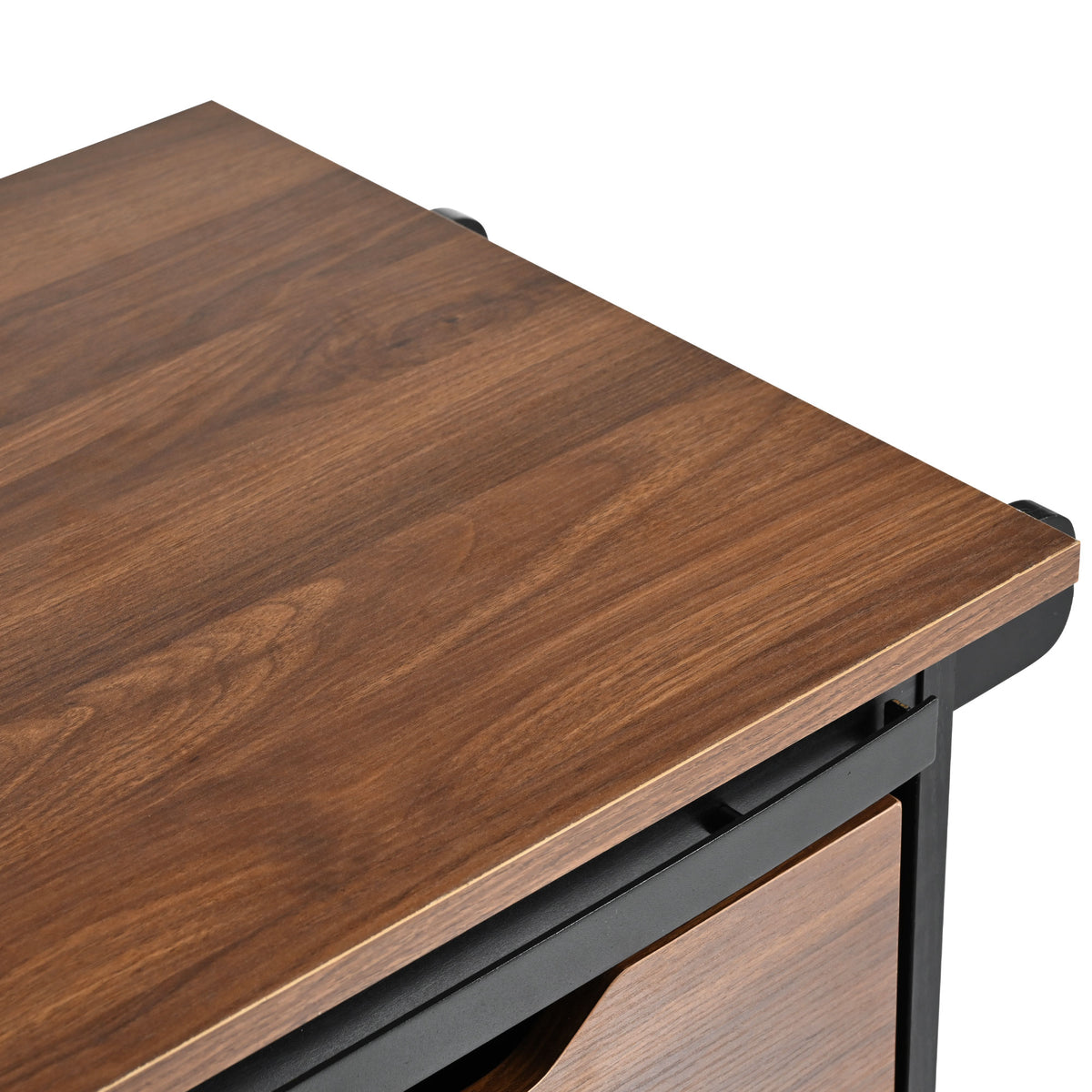 variant-group:rf-n707p288229b|Roomfitters 55.5" Rolling Kitchen Island with Drop Leaf, Mobile Kitchen Storage Cart with Sliding Barn Door, Power Outlets, Black