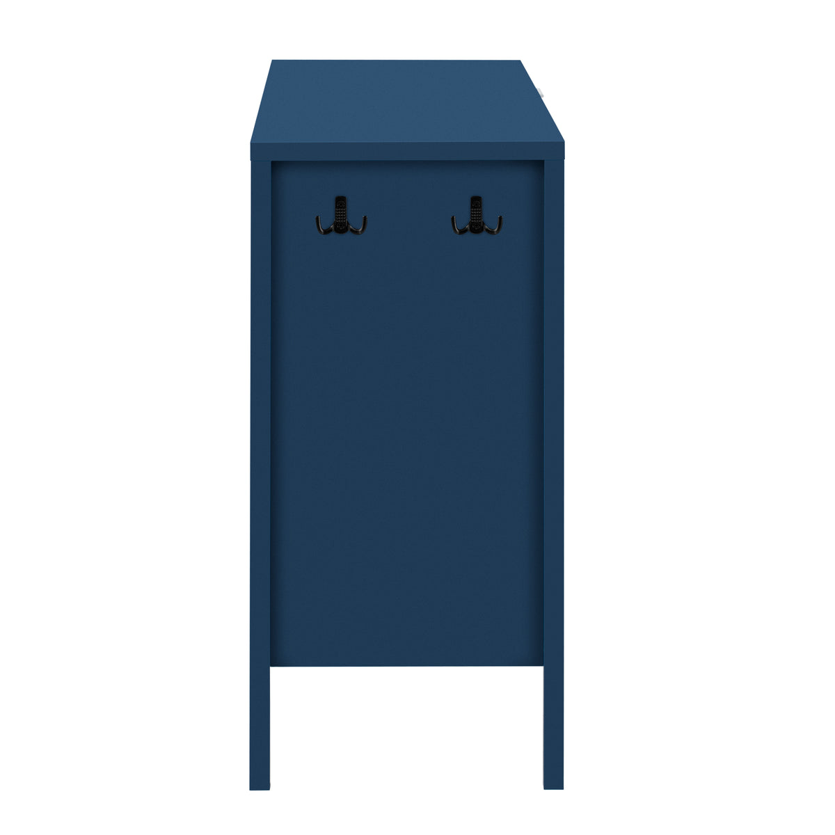 variant-group:rf-n711p345172v|Roomfitters Sideboard Buffet Cabinet with 3 Drawers, 2 Door Mid-century Fluted Accent Storage for Kitchen & Dining, Navy Blue