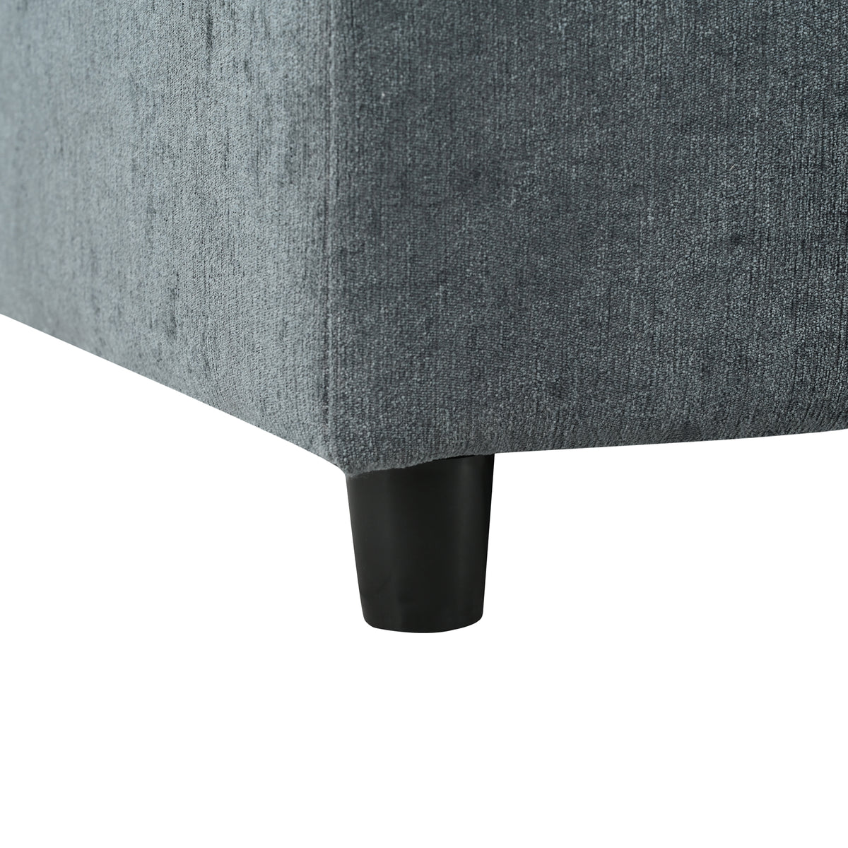 variant-group:rf-n711wy000453aae|Roomfitters 7-Seater Modular Sectional Sofa with Ottoman, Extra Large L-Shape Chenille Upholstered Couch, Gray