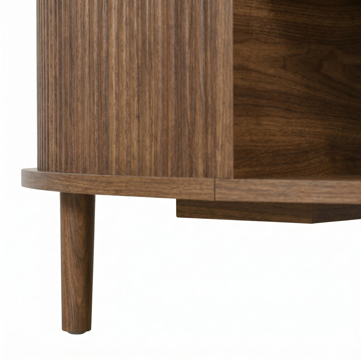 variant-group:rf-n724p416053m|Roomfitters Minimalist Round Lift-Top Coffee Table with Side Sliding Door, Antique Brown