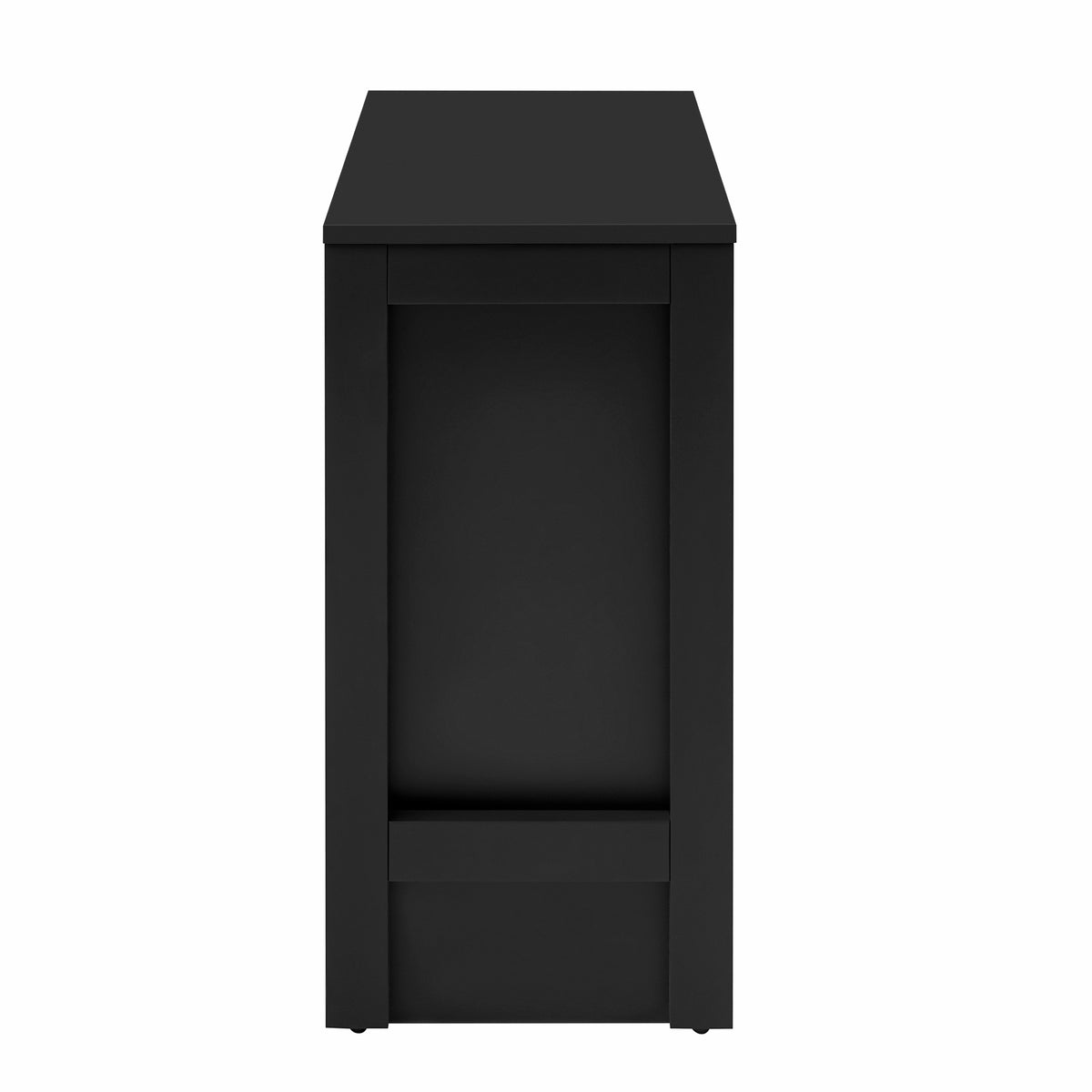 variant-group:rf-n711p334768b|Roomfitters Extendable Sideboard Buffet Cabinet with Storage, Multifunctional Console Table for Dining Room, Black