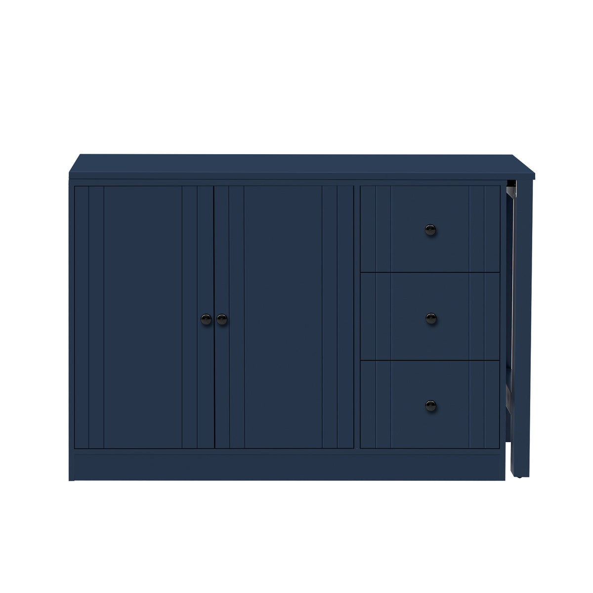 variant-group:rf-n711p334768v|Roomfitters Extendable Sideboard Buffet Cabinet with Storage, Multifunctional Console Table for Dining Room, Navy Blue