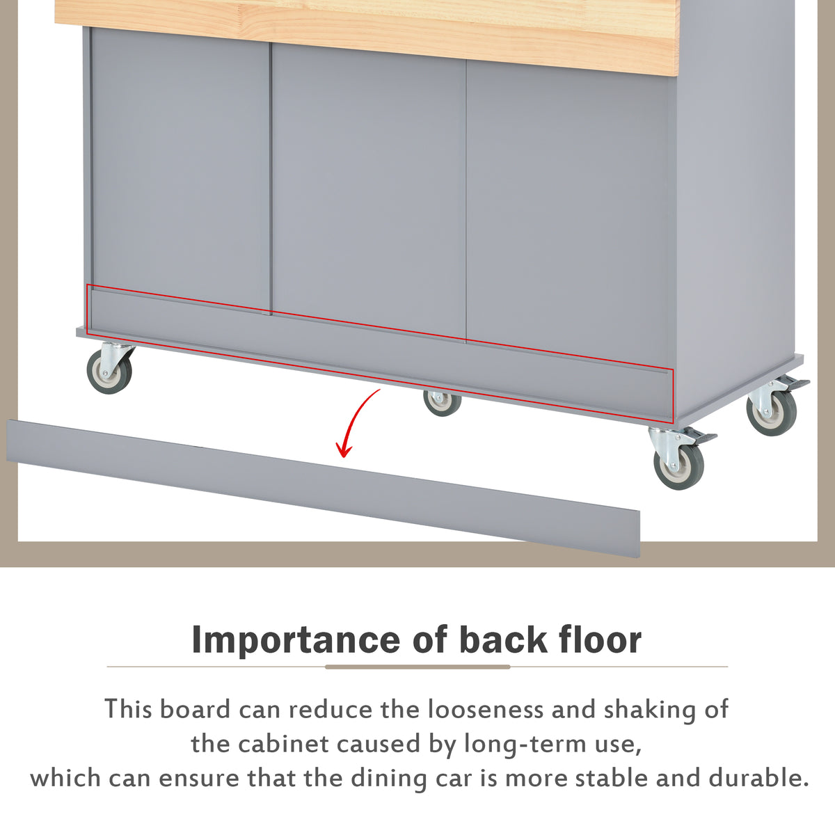 variant-group:rf-n707wf287035aag|Roomfitters Rolling Mobile Kitchen Island with Solid Wood Top and Locking Wheels, 52.7 Inch Width, Storage Cabinet and Drop Leaf Breakfast Bar, Spice Rack, Towel Rack & Drawer (Blue)