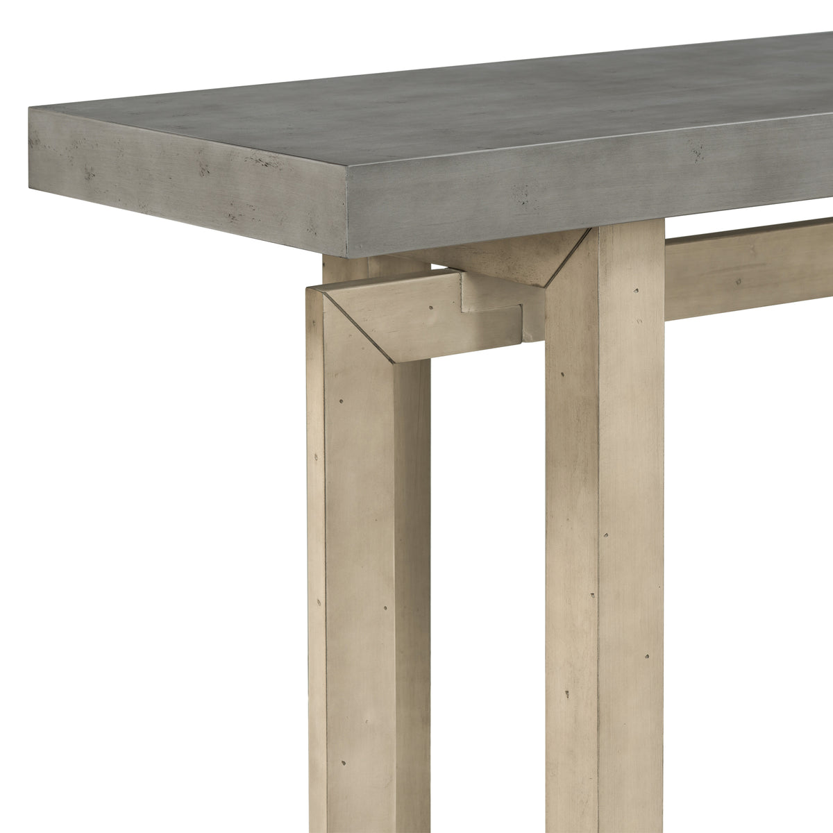 variant-group:rf-n711p230809e|Roomfitters Contemporary Console Table with Wooden Top and Base, Extra Long Entryway Table, Grey
