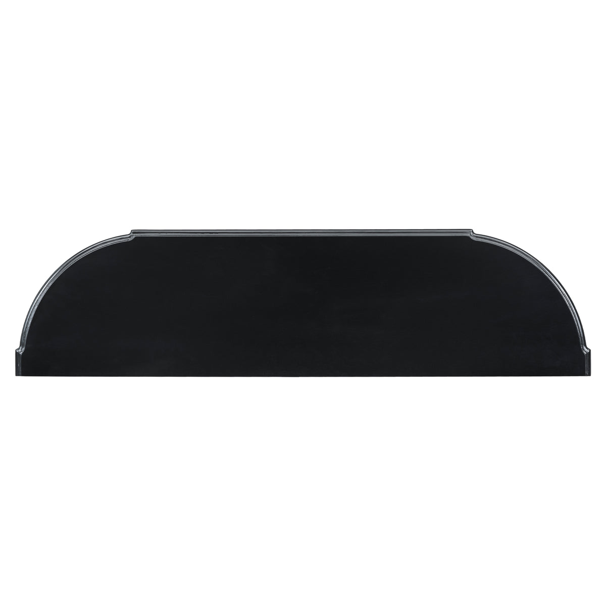 variant-group:rf-n711p186862b|Roomfitters 52" Modern Curved Console Table with Shelf, Entryway Sofa Table for Living Room, Black