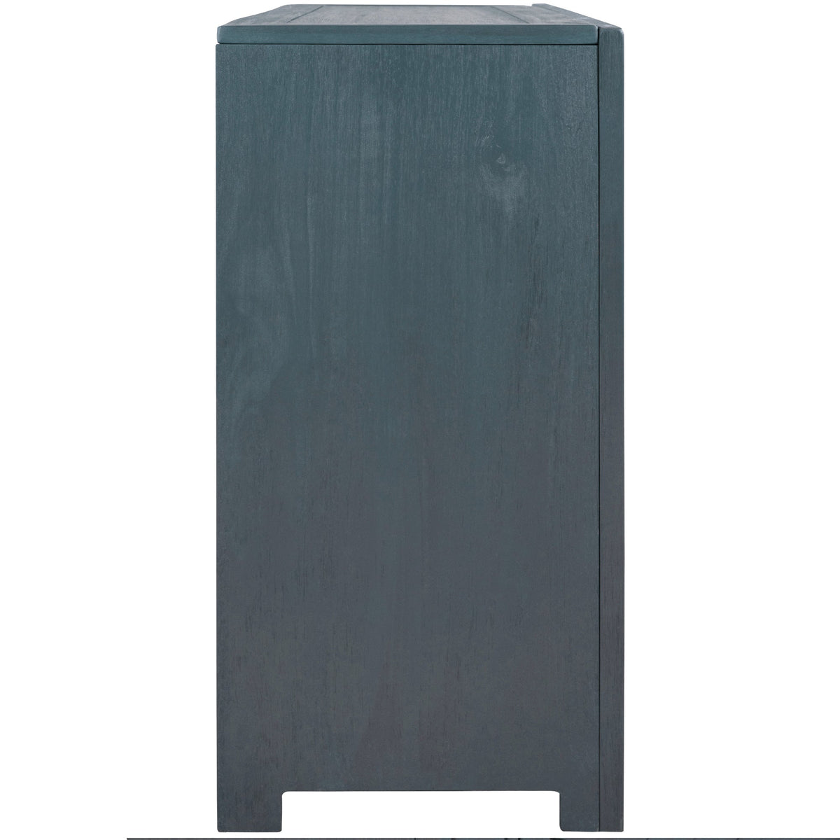 Roomfitters 40" Modern Storage Cabinet with Unique Doors, Adjustable Shelf, Sideboard for Living Room, Antique Blue Roomfitters