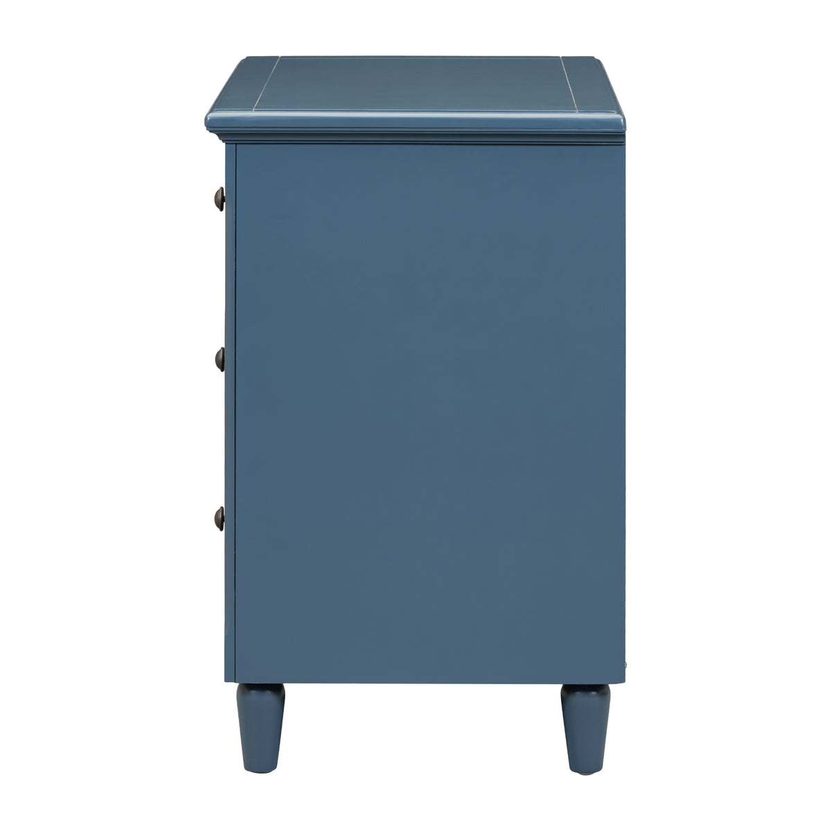 variant-group:rf-n711wf319366aav|Roomfitters 3-Drawer Nightstand Storage Wood Cabinet with Spacious Drawers, Perfect for Bedroom or Living Room Organization, Stylish and Durable, Blue