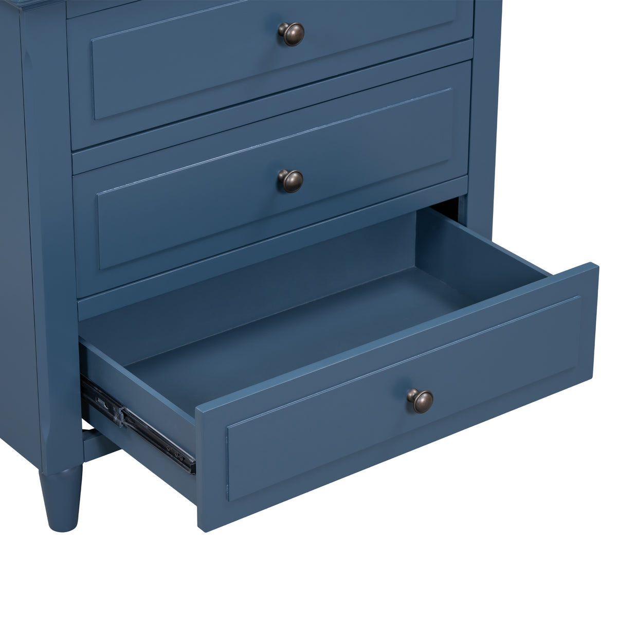 variant-group:rf-n711wf319366aav|Roomfitters 3-Drawer Nightstand Storage Wood Cabinet with Spacious Drawers, Perfect for Bedroom or Living Room Organization, Stylish and Durable, Blue