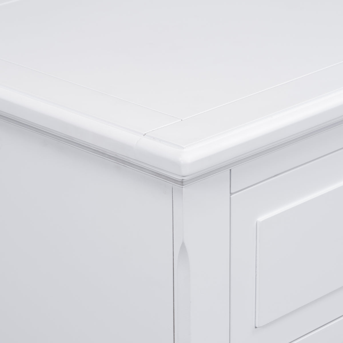 variant-group:rf-n711wf319366aak|Roomfitters 3-Drawer Nightstand Storage Wood Cabinet, Perfect for Bedroom or Living Room with Durable Wood Design and Ample Storage Space, White