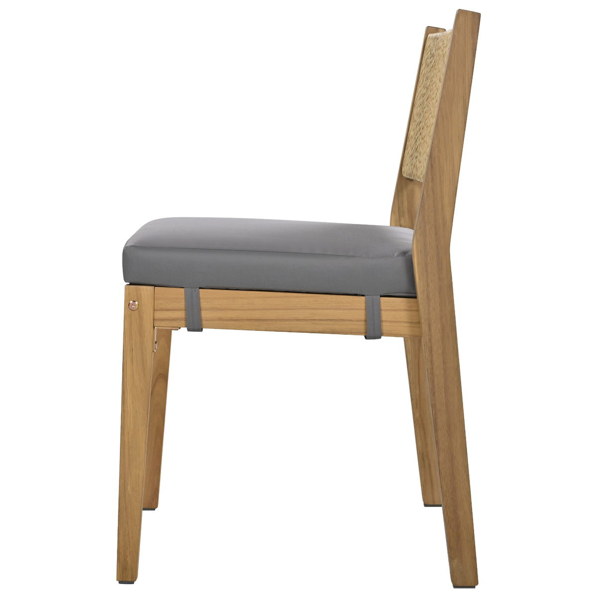 variant-group:rf-n711wy000393aae|Roomfitters Multi-Person Outdoor Acacia Wood Dining Table and Chair Set with Thick Cushions, Suitable for Balcony, Courtyard, Garden, Offering Durable and Comfortable Dining Solutions, Brown