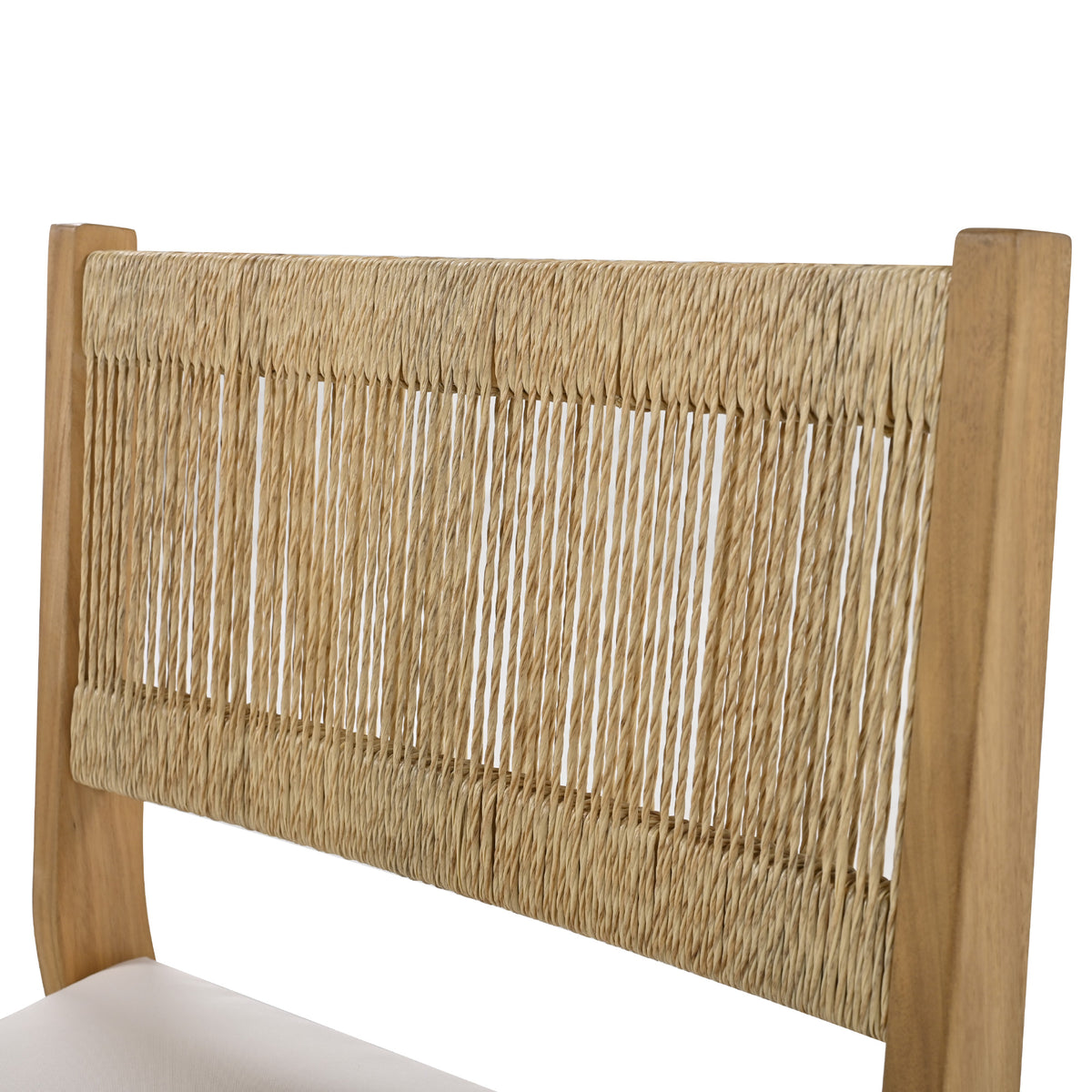 variant-group:rf-n711wy000393aaa|Roomfitters Outdoor Acacia Wood Dining Table and Chair Set with Thick Cushions, Patio Furniture for Garden, Beige