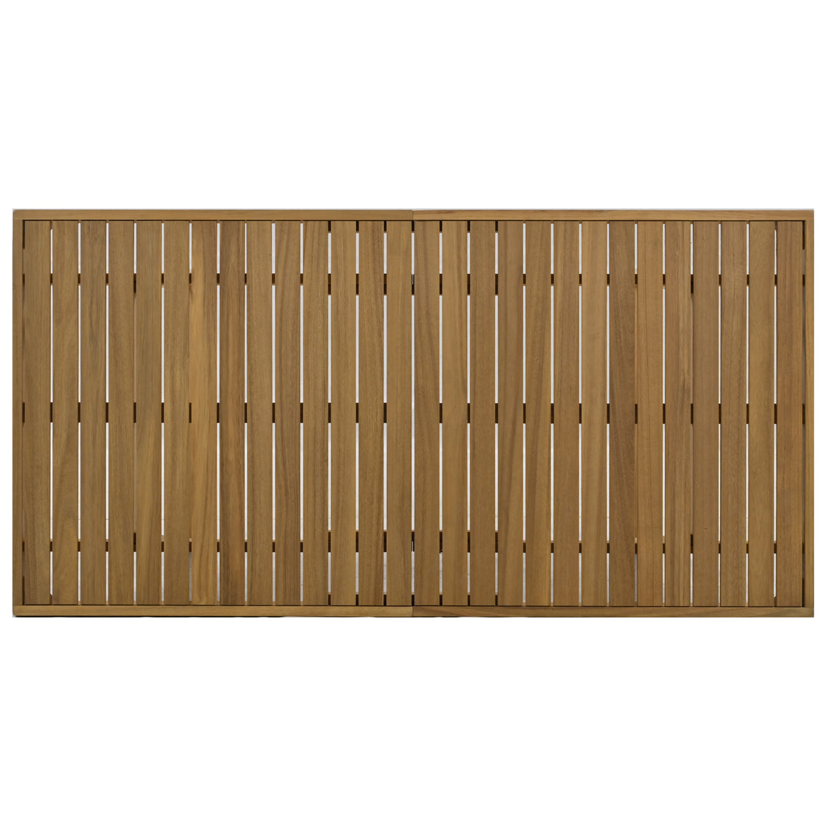 variant-group:rf-n711wy000393aae|Roomfitters Multi-Person Outdoor Acacia Wood Dining Table and Chair Set with Thick Cushions, Suitable for Balcony, Courtyard, Garden, Offering Durable and Comfortable Dining Solutions, Brown