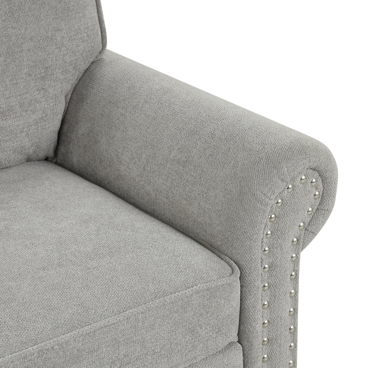variant-group:rf-n711wy000466aae|Roomfitters 95" Convertible Sectional Sleeper Sofa L-Shaped Couch with Storage Chaise and Pull Out Bed for Living Room, Grey