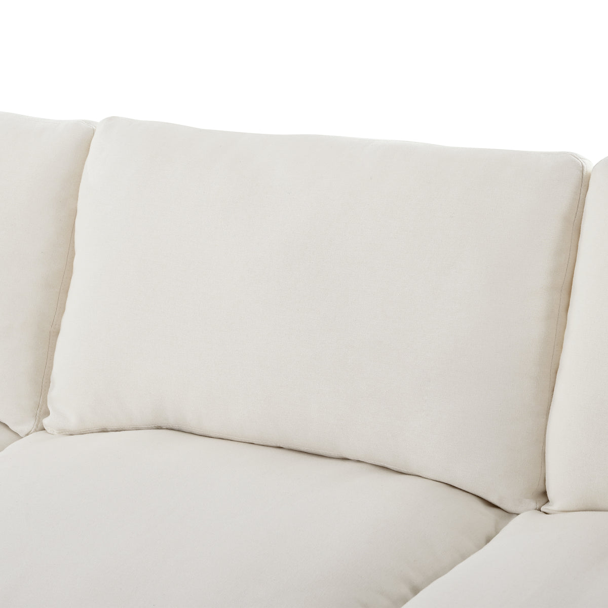 variant-group:rf-n711wy000474aaa|Roomfitters 128.2-Inch Customizable U-Shaped Sectional Sofa, 6-Seater Chenille Couch, 2 Movable Ottomans, Pit Lounge, Beige