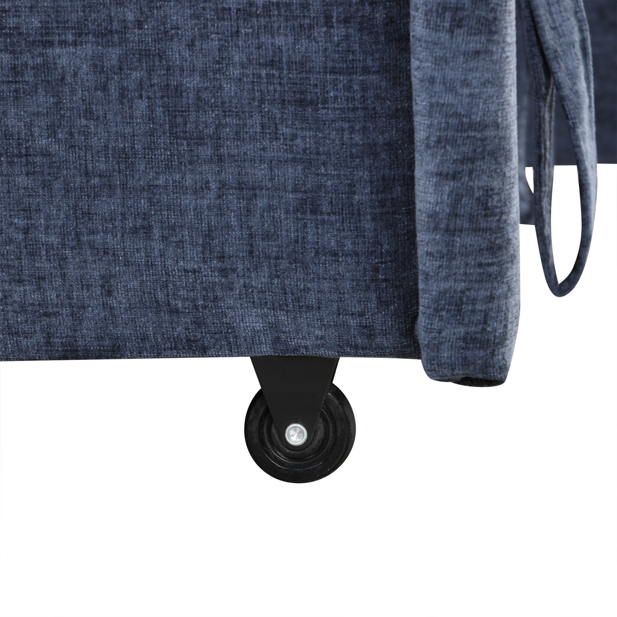 variant-group:rf-n711wy000390aac|Roomfitters L-Shaped Padded Modular Sofa with Storage Space, USB Ports, and Cup Holders on the Armrests, Suitable for Living Rooms, Offices, and Apartments, Blue