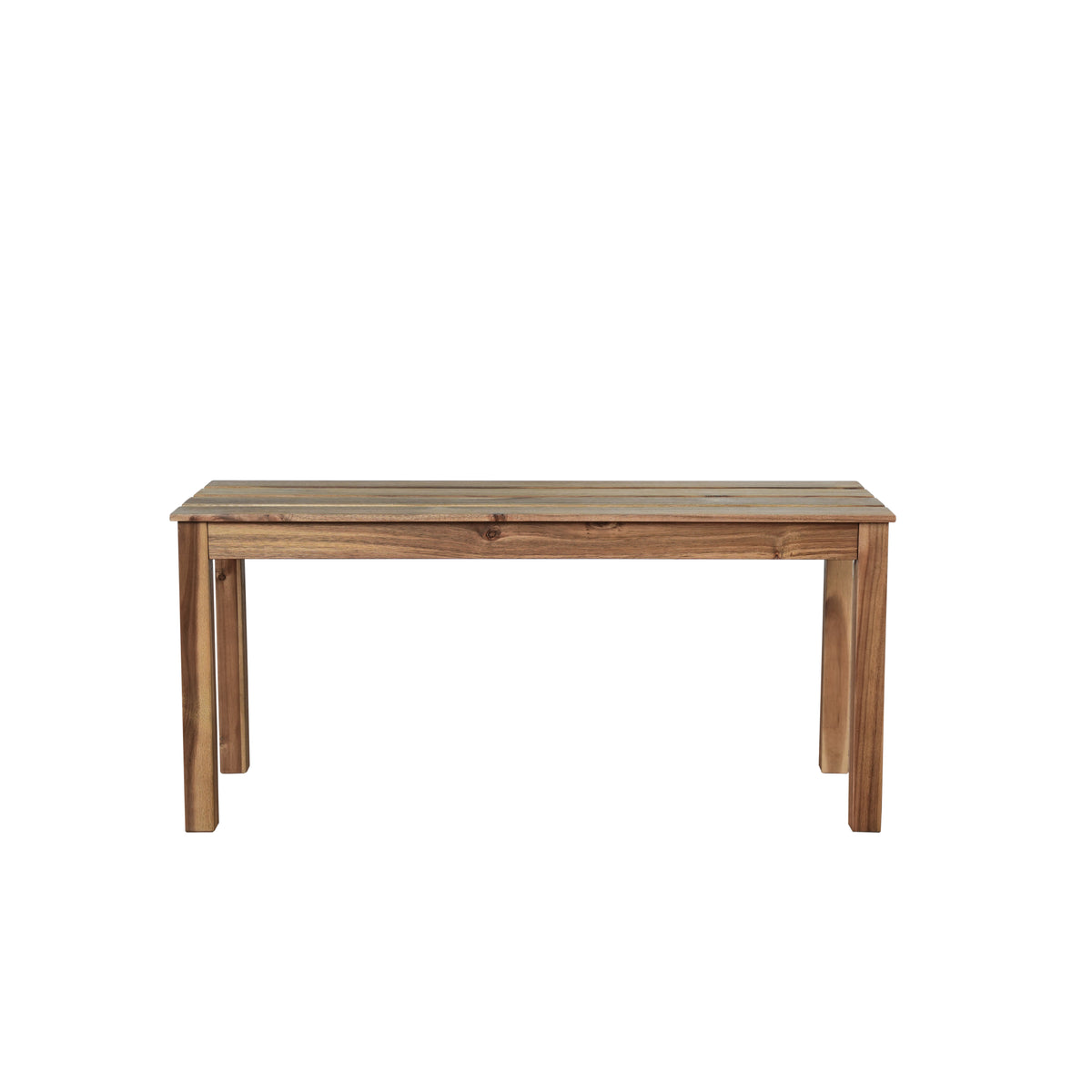 variant-group:rf-n711wy000472aaa|Roomfitters 6-Piece Acacia Wood Outdoor Dining Set with Bench and 4 Chairs, Rectangular Table for Patio and Backyard, Natural