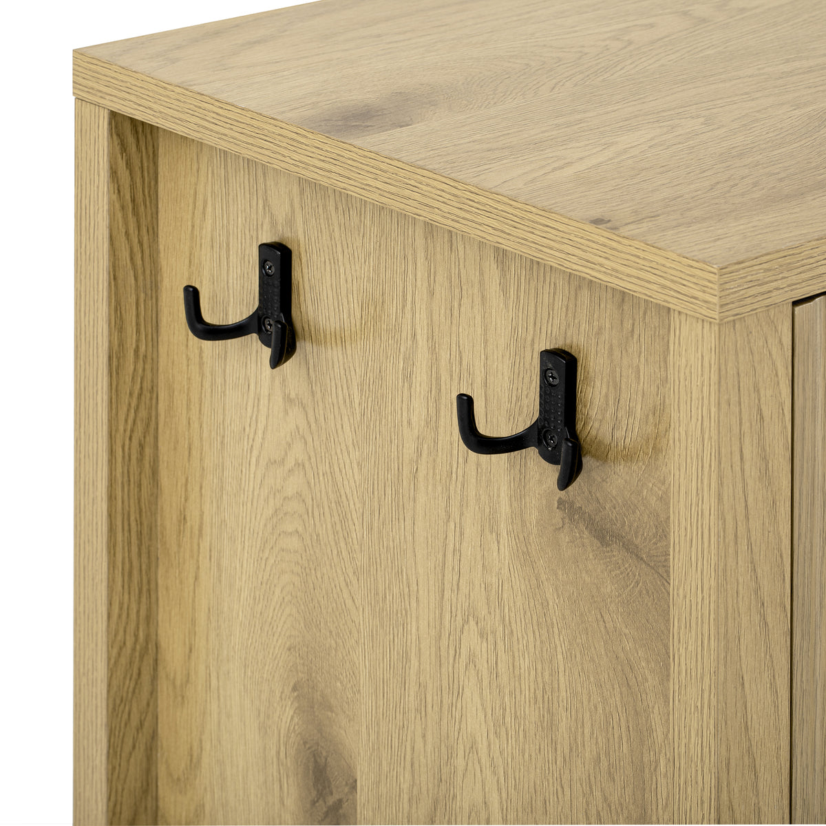 variant-group:rf-n711p345172o|Roomfitters Sideboard Buffet Cabinet with 3 Drawers, 2 Door Mid-century Fluted Accent Storage for Kitchen & Dining, Natural