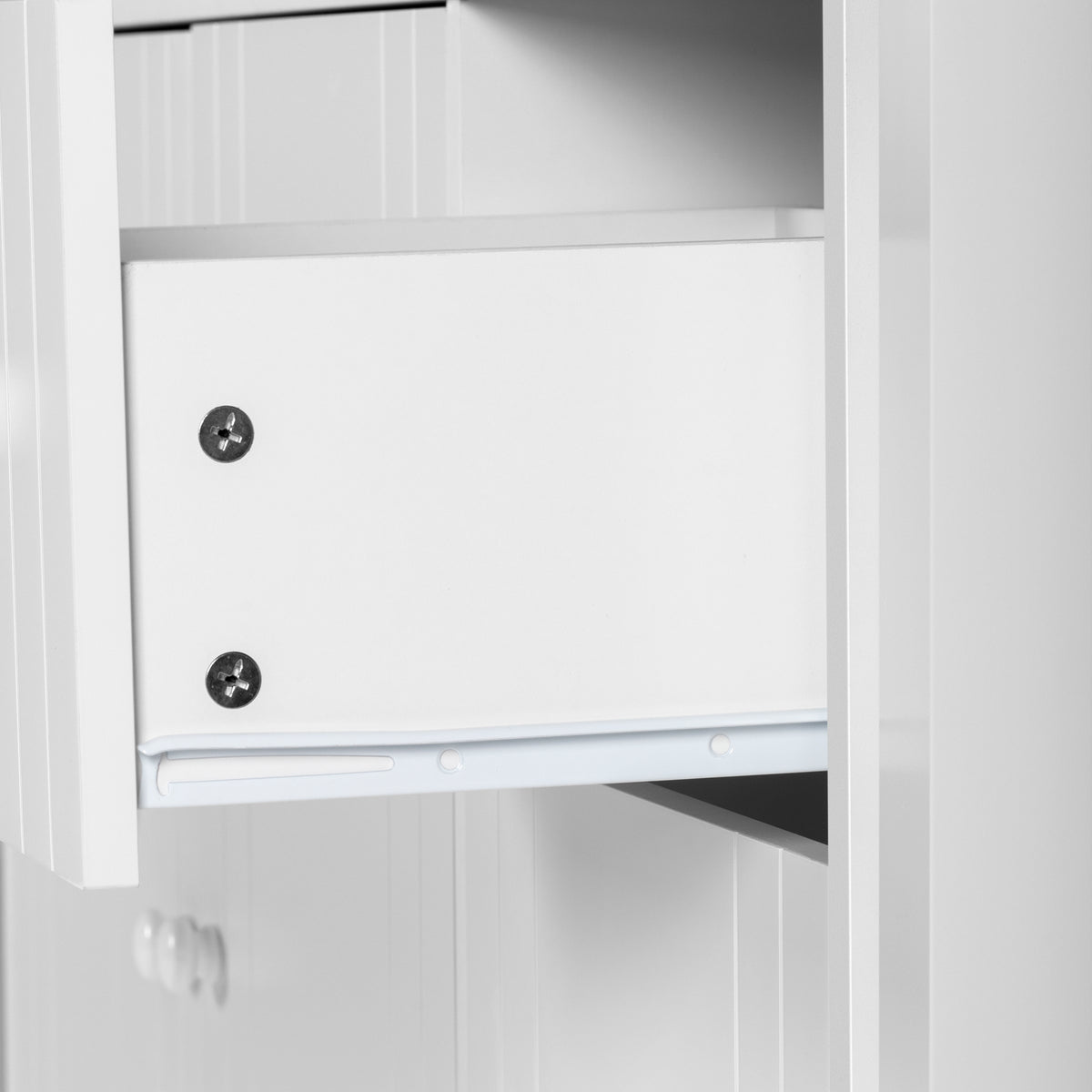 variant-group:rf-n711p334768k|Roomfitters Extendable Sideboard Buffet Cabinet with Storage, Multifunctional Console Table for Dining Room, White