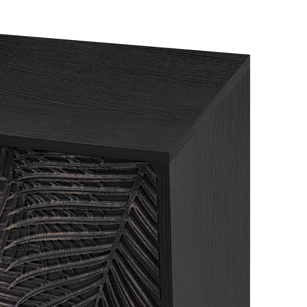 variant-group:rf-n724p233372b|Roomfitters Modern TV Stand for up to 43 Inch TV, Entertainment Console with Storage Compartments and Wood Legs, Black