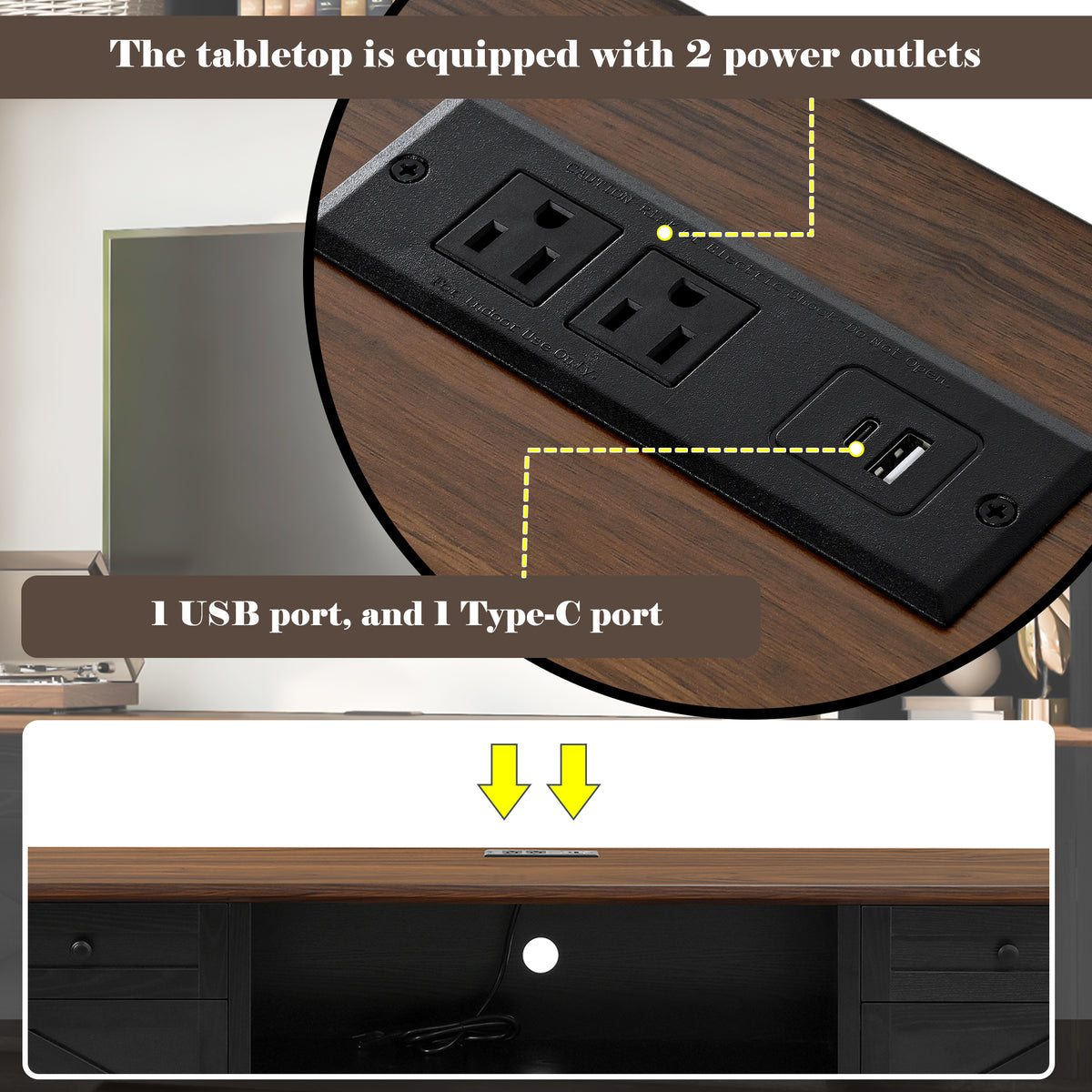 variant-group:rf-n724sj000154aab|Roomfitters 98.8"W Farmhouse Wall Unit Entertainment Center, 4 Barn Doors, Black & Brown