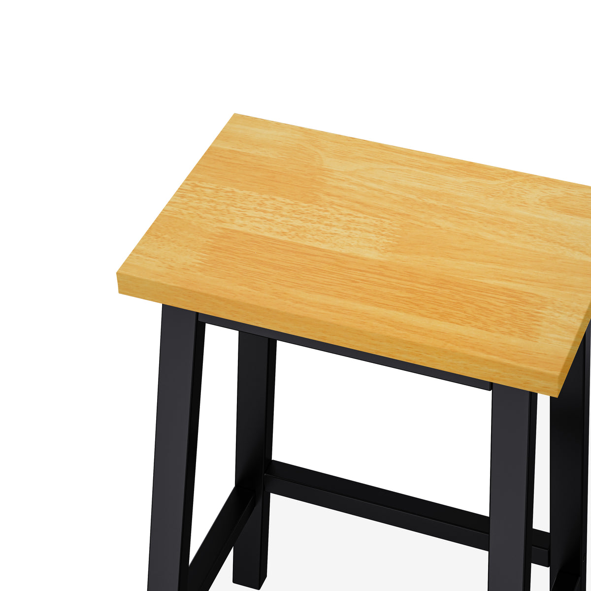 variant-group:rf-n707s003007b|Roomfitters 53" Kitchen Island with 2 Bar Stools, Drop Leaf, Power Outlet, Rolling Kitchen Cart Set with Storage, Black