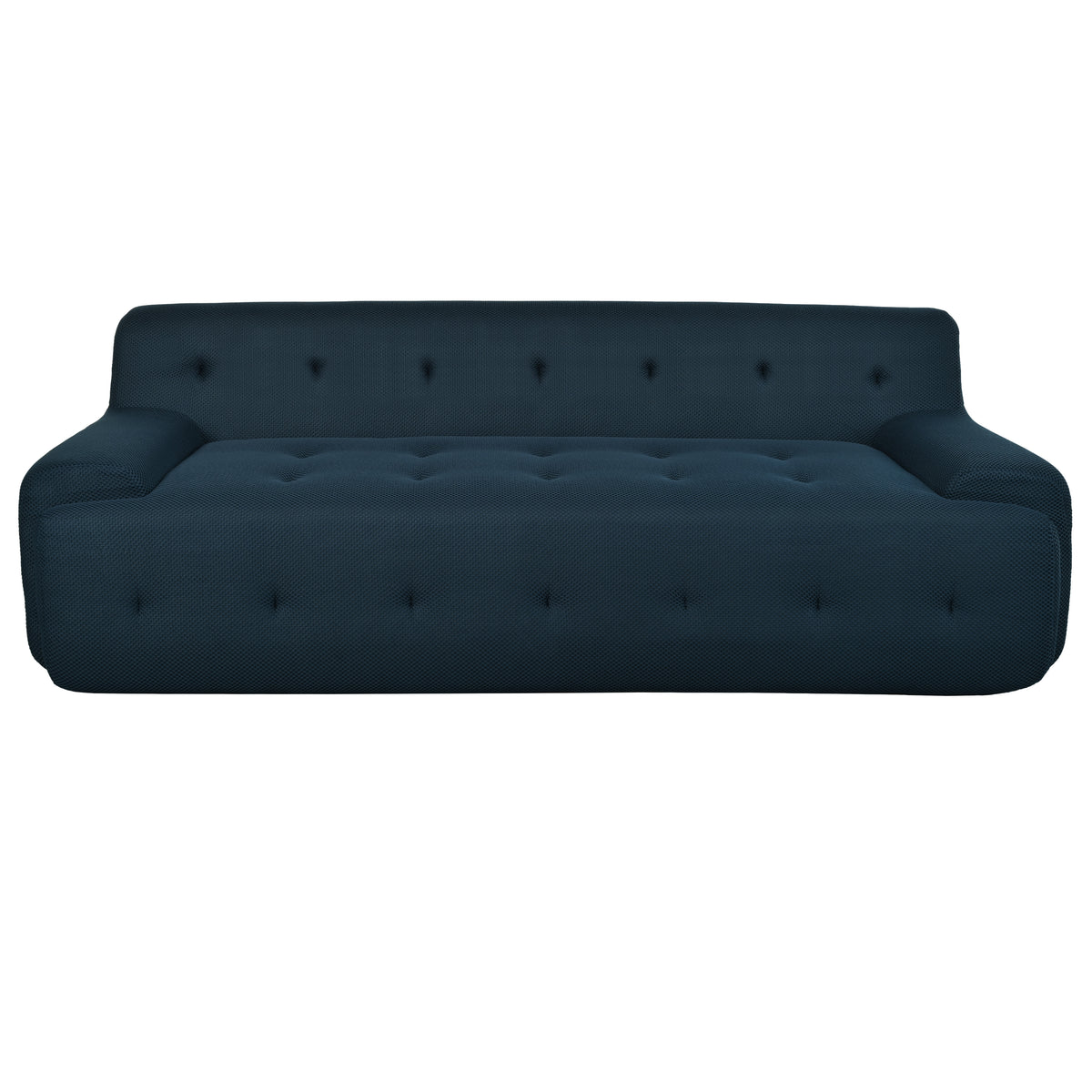 variant-group:rf-n711p206619v|Roomfitters 86.2" Modern Tufted Upholstered Sofa, 3-Seater Compression Couch for Living Room, Dark Blue