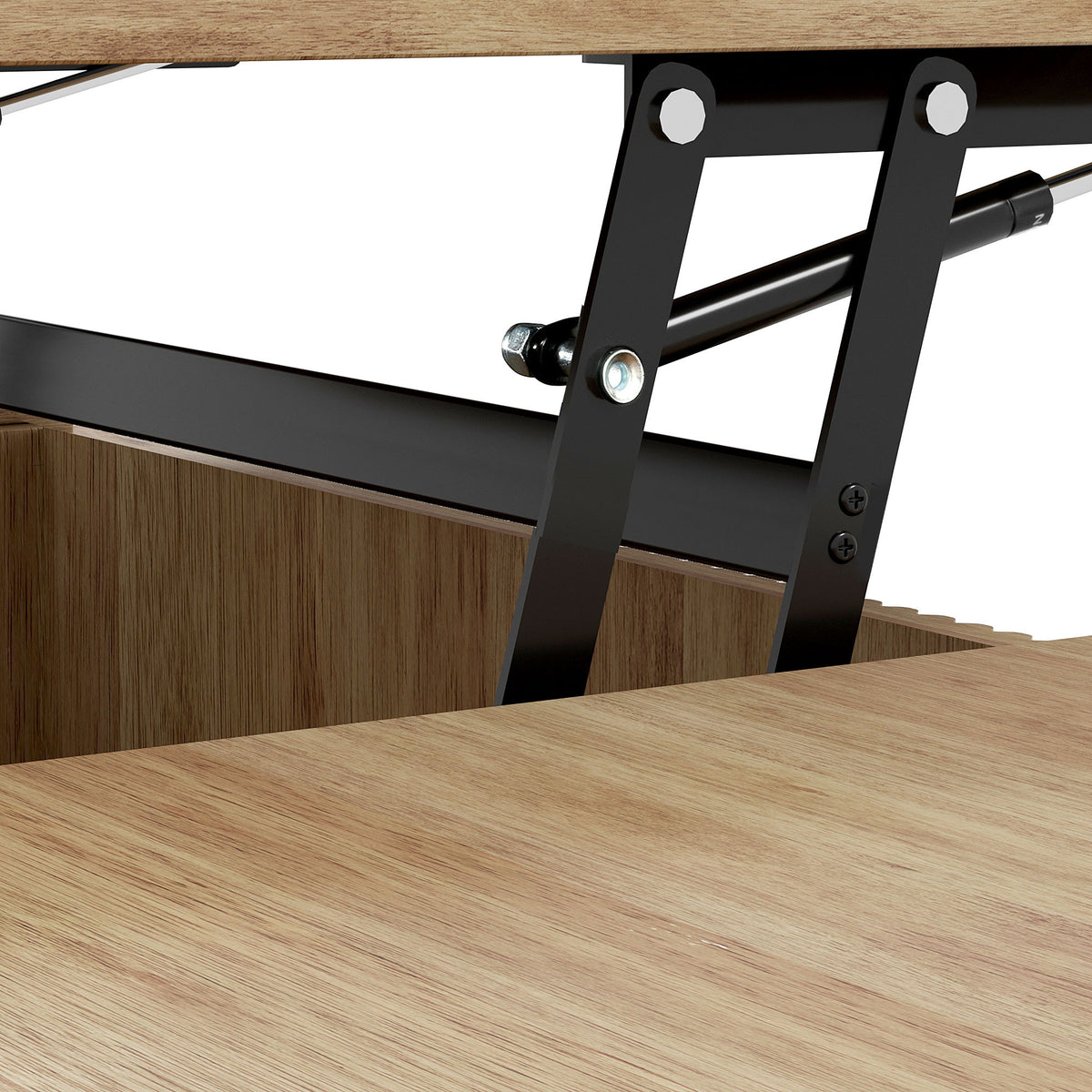 variant-group:rf-n724p416050d|Roomfitters Minimalist Oval Lift-Top Coffee Table with Wood Wave Grain Finish, Acacia Wood