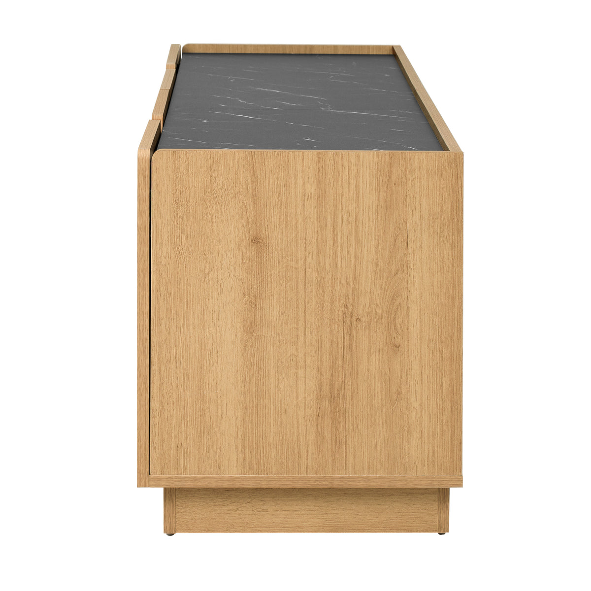 variant-group:rf-n724p426854m|Roomfitters Modern Storage Cabinet Credenza TV Media Console, Oak Finish