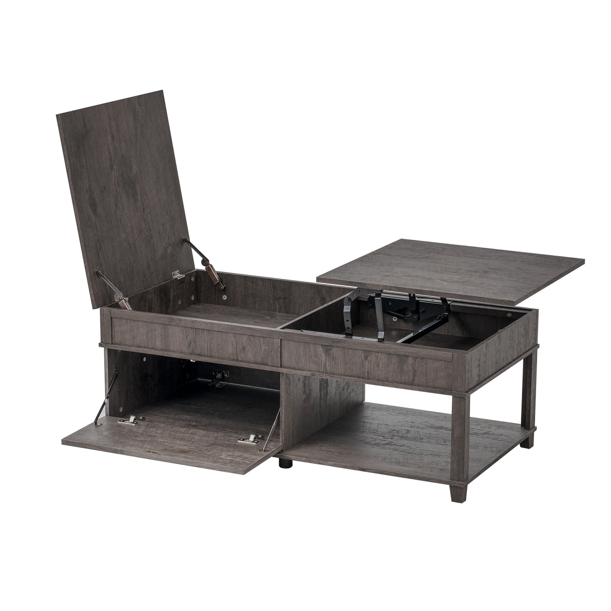 variant-group:rf-n724p401355d|Roomfitters Lift-Top Coffee Table with Hidden Storage and Open Lower Shelf, Antique Brown