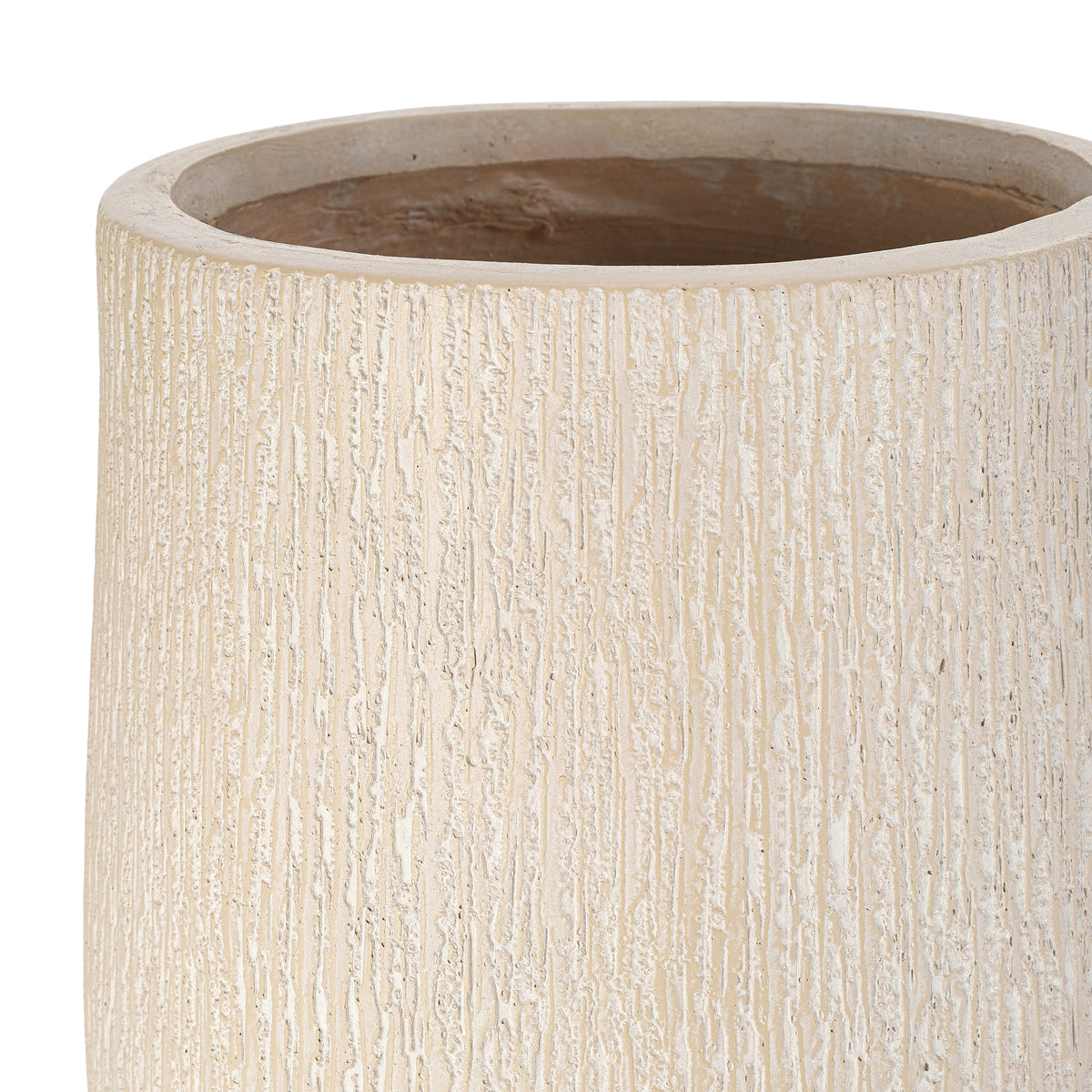 variant-group:rf-n711p406659a|Roomfitters Modern Egg-Shaped MGO Planter Set, 3-Piece Textured Faux Stone Flower Pots, Beige Patio Garden Urns