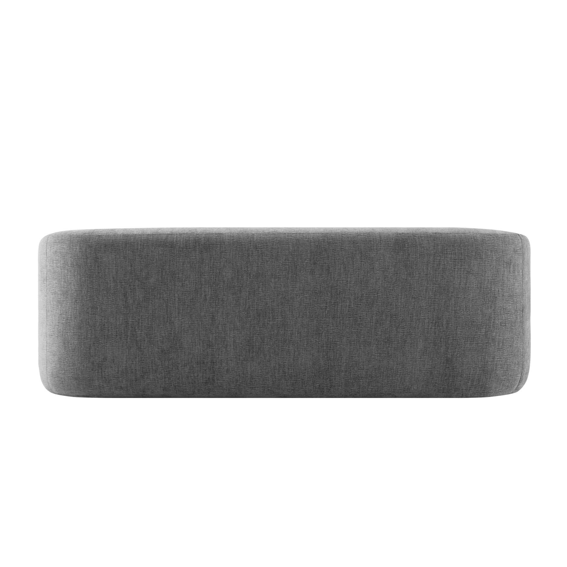 variant-group:rf-n723p404465e|Roomfitters 86 Inch Modern Curvy Sofa, 3-Seater Rounded Upholstered Couch with Plush Throw Pillows for Living Room, Gray