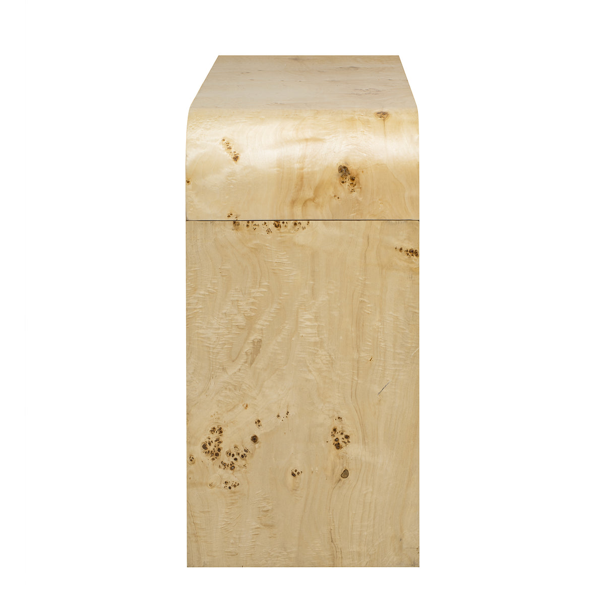 variant-group:rf-n711p216235a|Roomfitters Modern Entryway Table with Burl Wood Veneer, Ideal for Entryway, Hallway, Living Room, Foyer, or Corridor, Natural