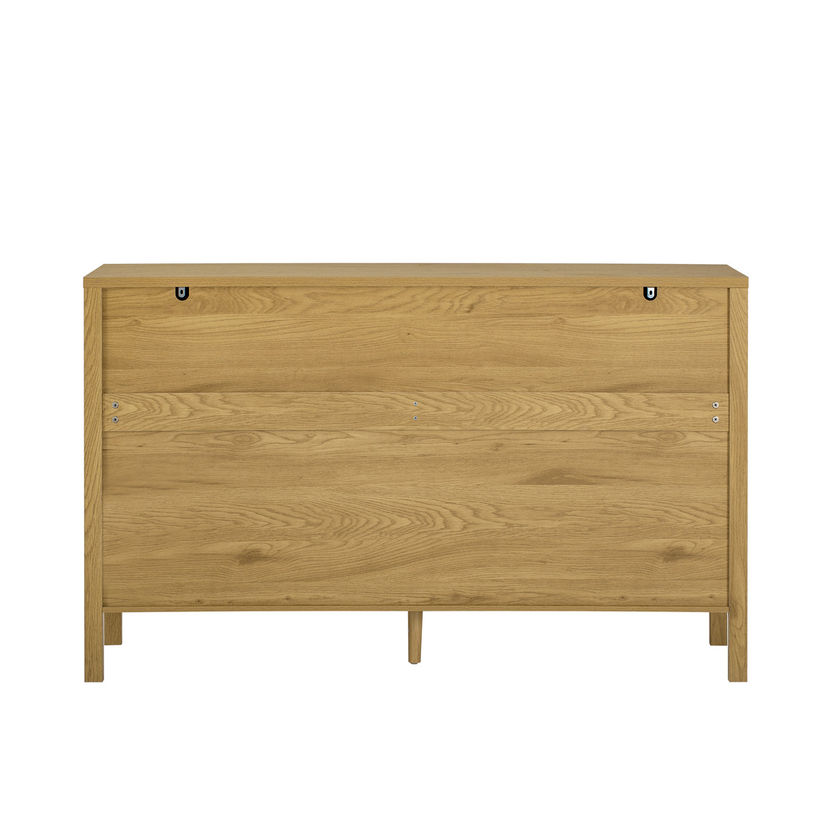 variant-group:rf-n711p345170o|Roomfitters 57.5" Sideboard Buffet Cabinet with 3 Door Mid-century Modern Fluted Storage for Kitchen & Dining Room, Natural