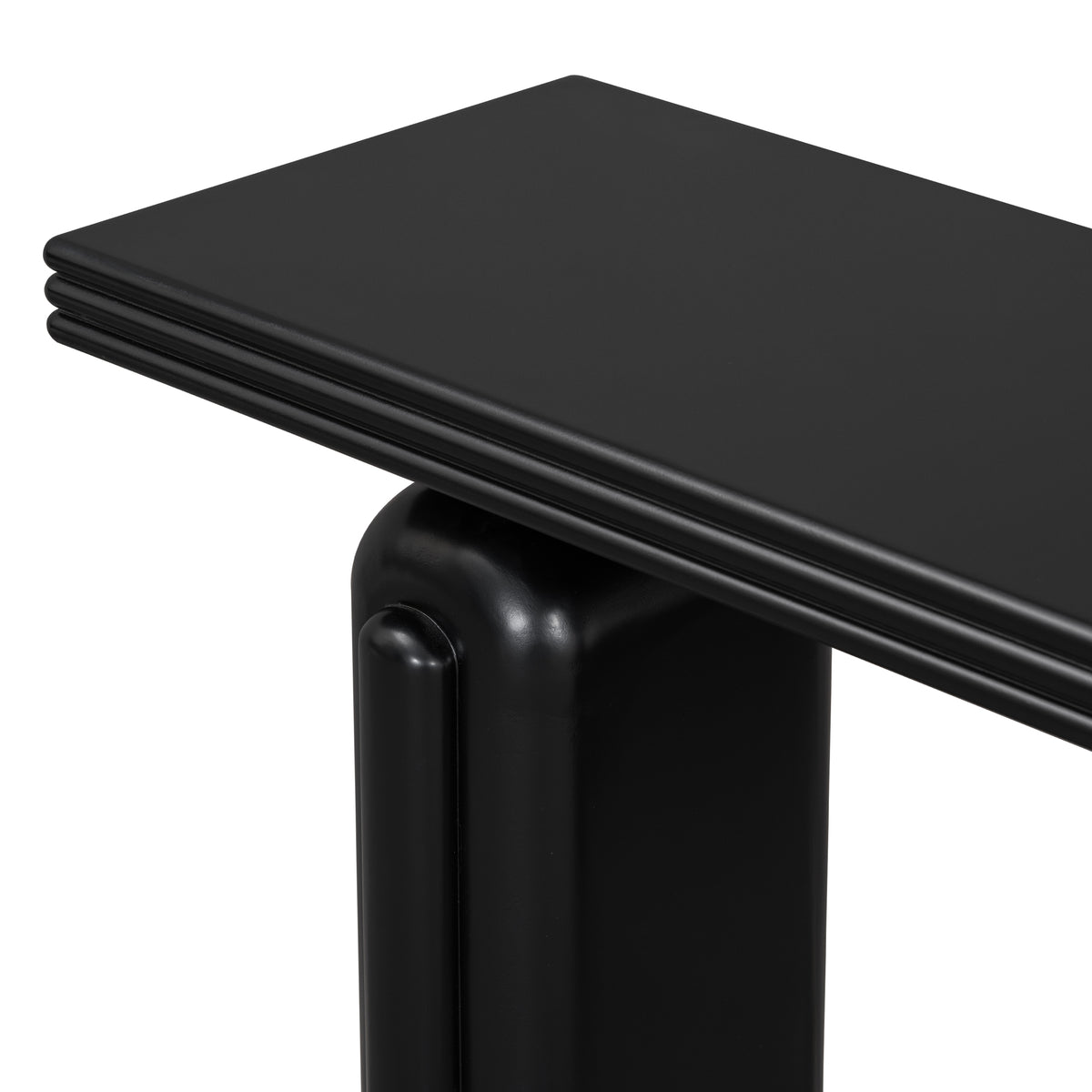 variant-group:rf-n711p235894b|Roomfitters Accent Chic Console Table, Elegant and Luxurious Design for Entryway, Hallway, Living Room, Black