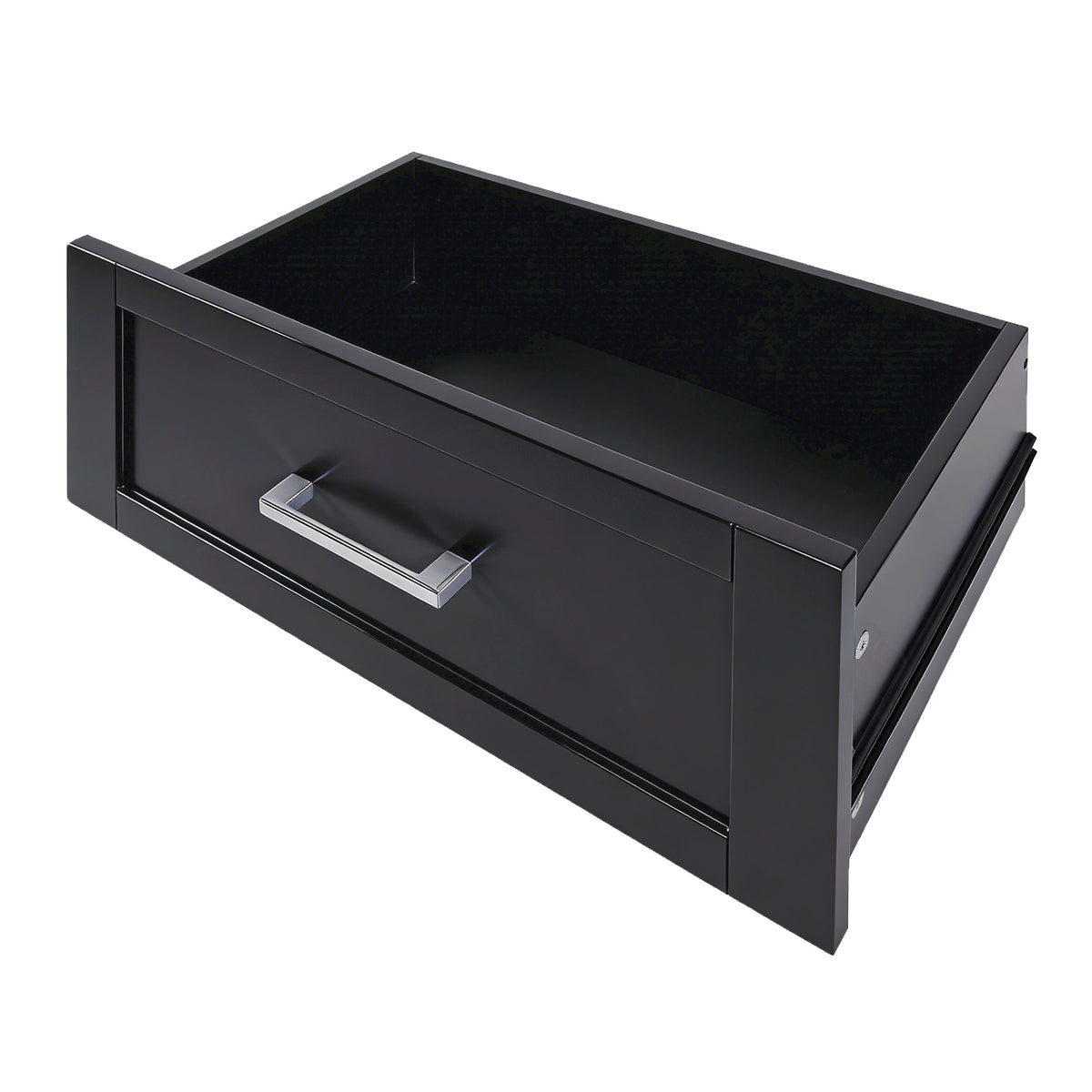 variant-group:rf-n707s000025b|Roomfitters 53" Kitchen Island with Butcher Block Top, Storage Cabinet with Drawers, Spice Rack and Towel Holder, Black