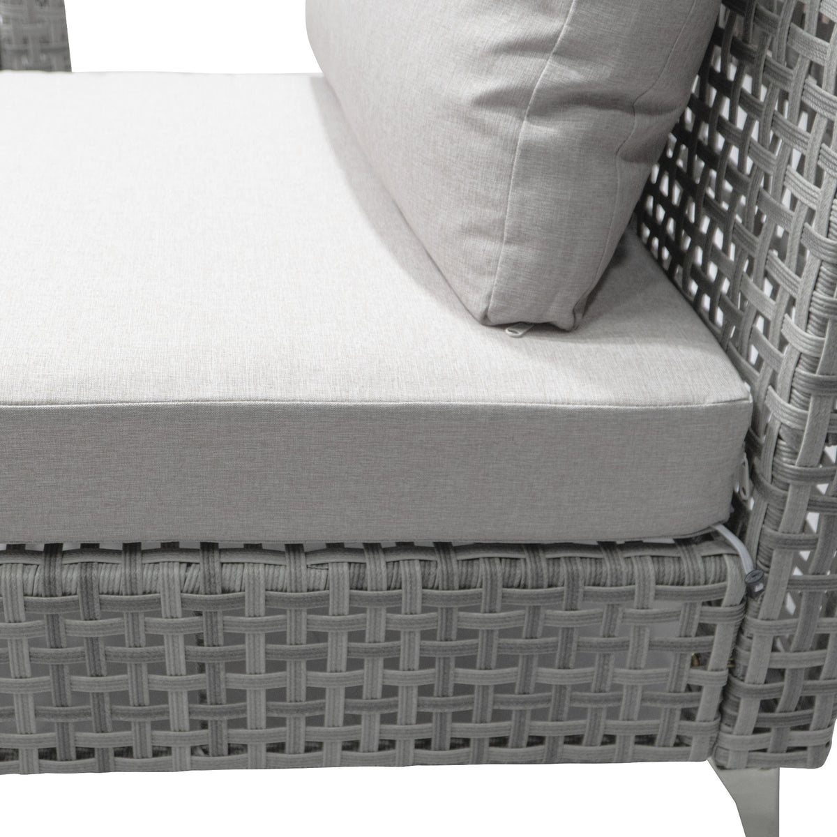variant-group:rf-n707s000011g|Roomfitters 7-Piece Wicker Patio Furniture Set, Outdoor Sectional Sofa with Water-Resistant Cushions, Table, Grey